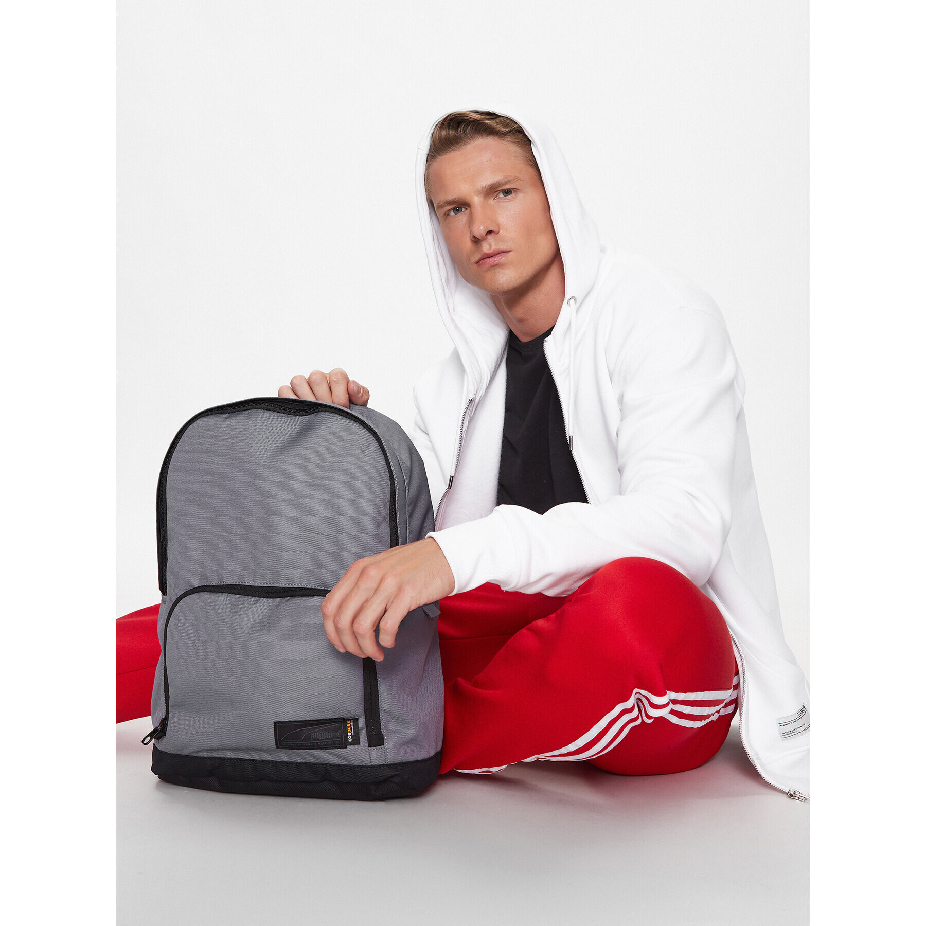 Puma Раница Axis Backpack 079668 Сив - Pepit.bg