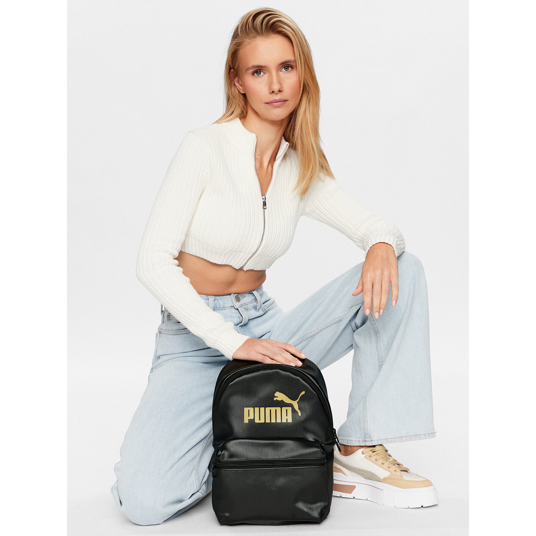 Puma Раница Core Up Backpack 079476 01 Черен - Pepit.bg