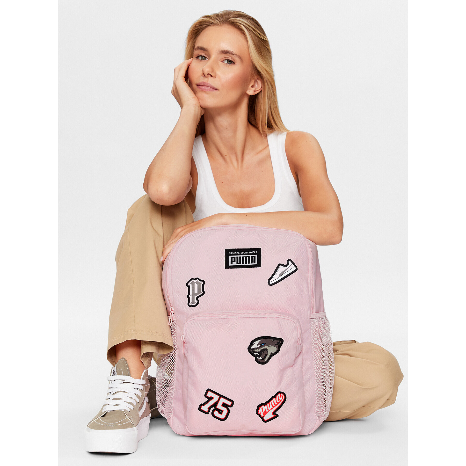 Puma Раница Patch Backpack 079514 02 Розов - Pepit.bg