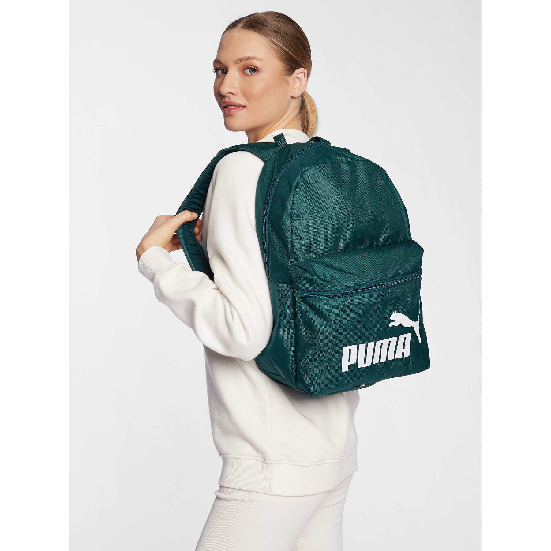 Puma Раница Phase Backpack 754876 62 Зелен - Pepit.bg