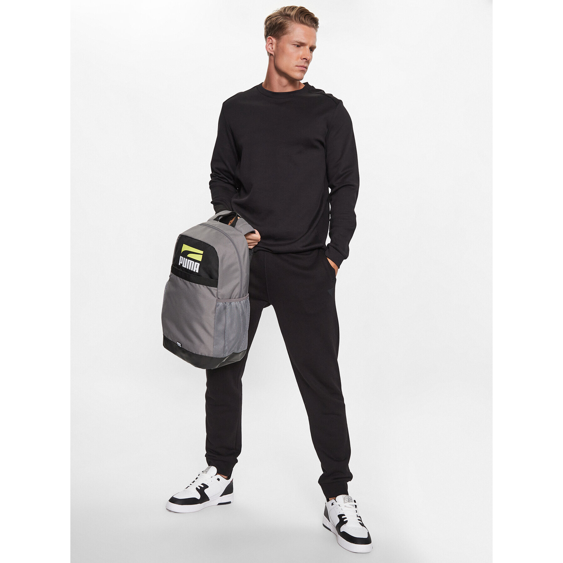 Puma Раница Plus Backpack II 783910 07 Сив - Pepit.bg