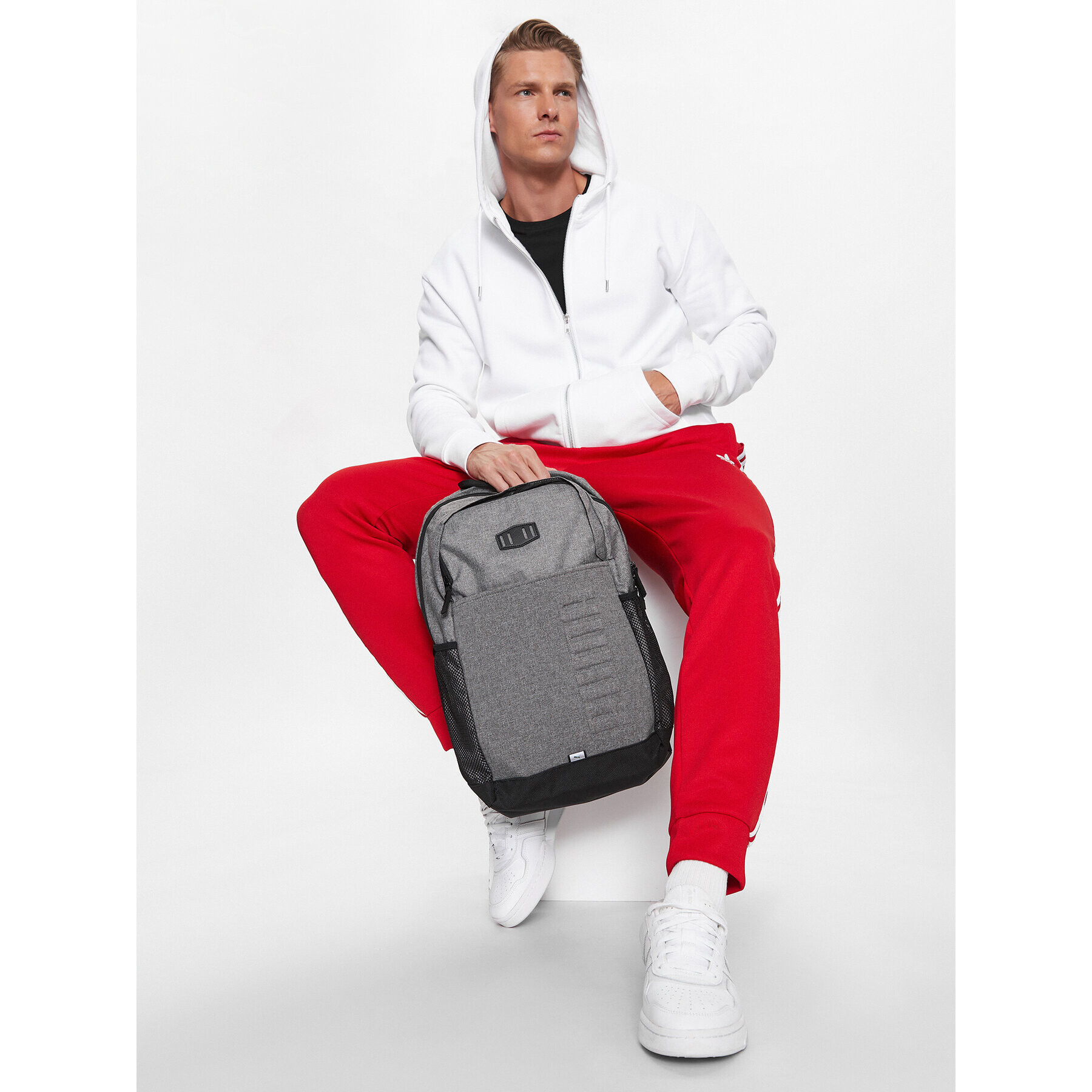 Puma Раница S Backpack 079222 02 Сив - Pepit.bg