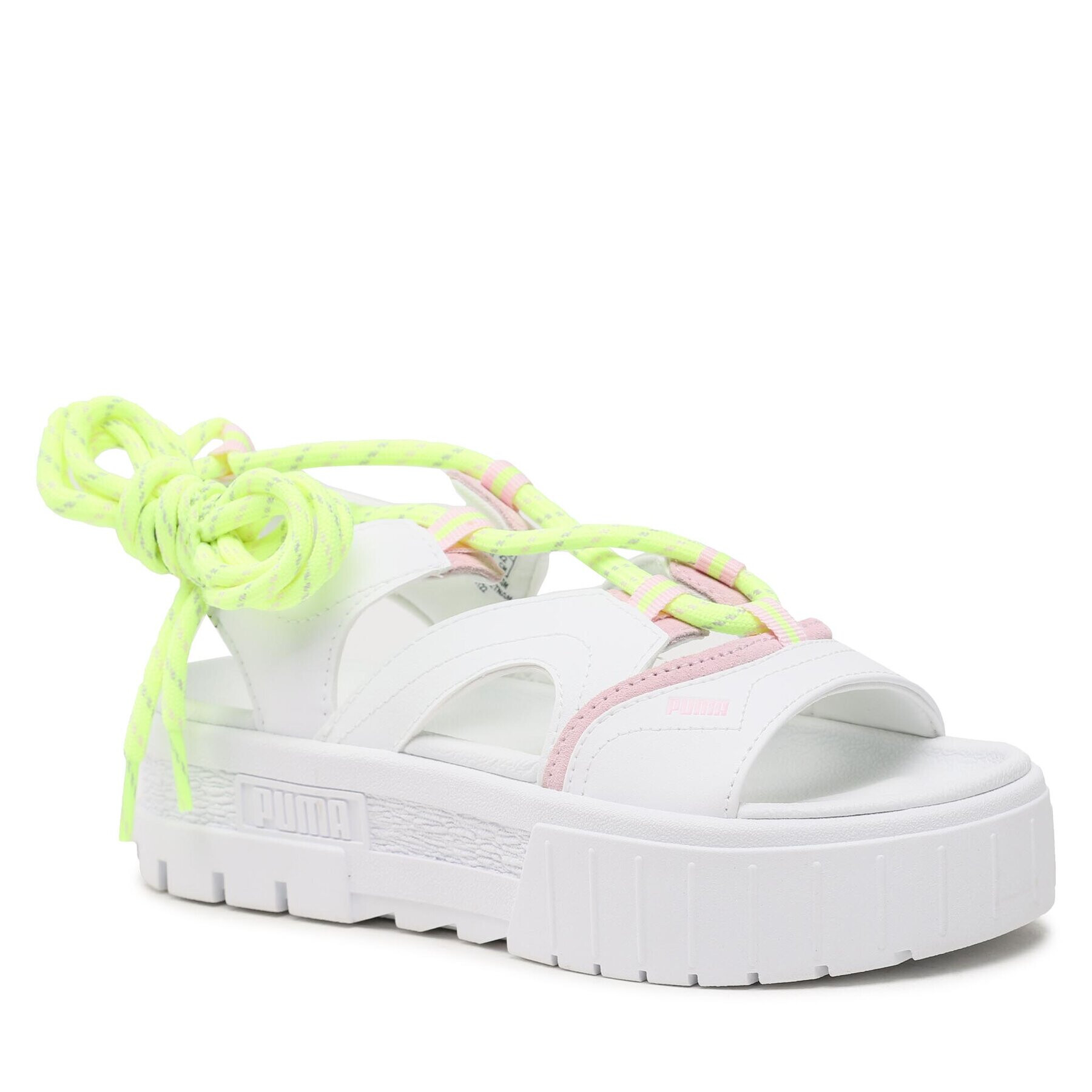 Puma Сандали Mayze Pop 390638 Бял - Pepit.bg