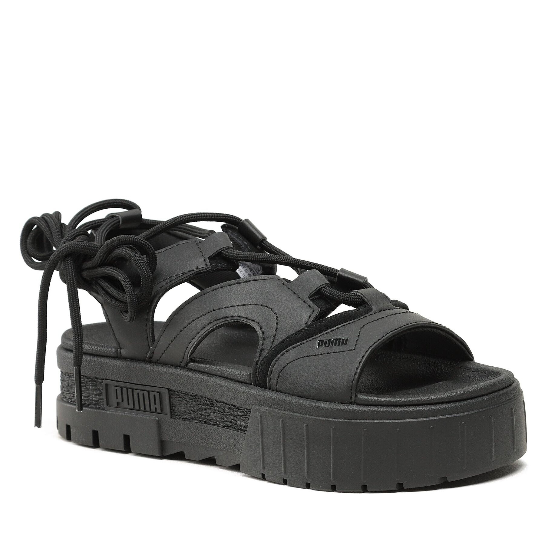 Puma Сандали Mayze Sandal Laces Wns 38895002 Черен - Pepit.bg