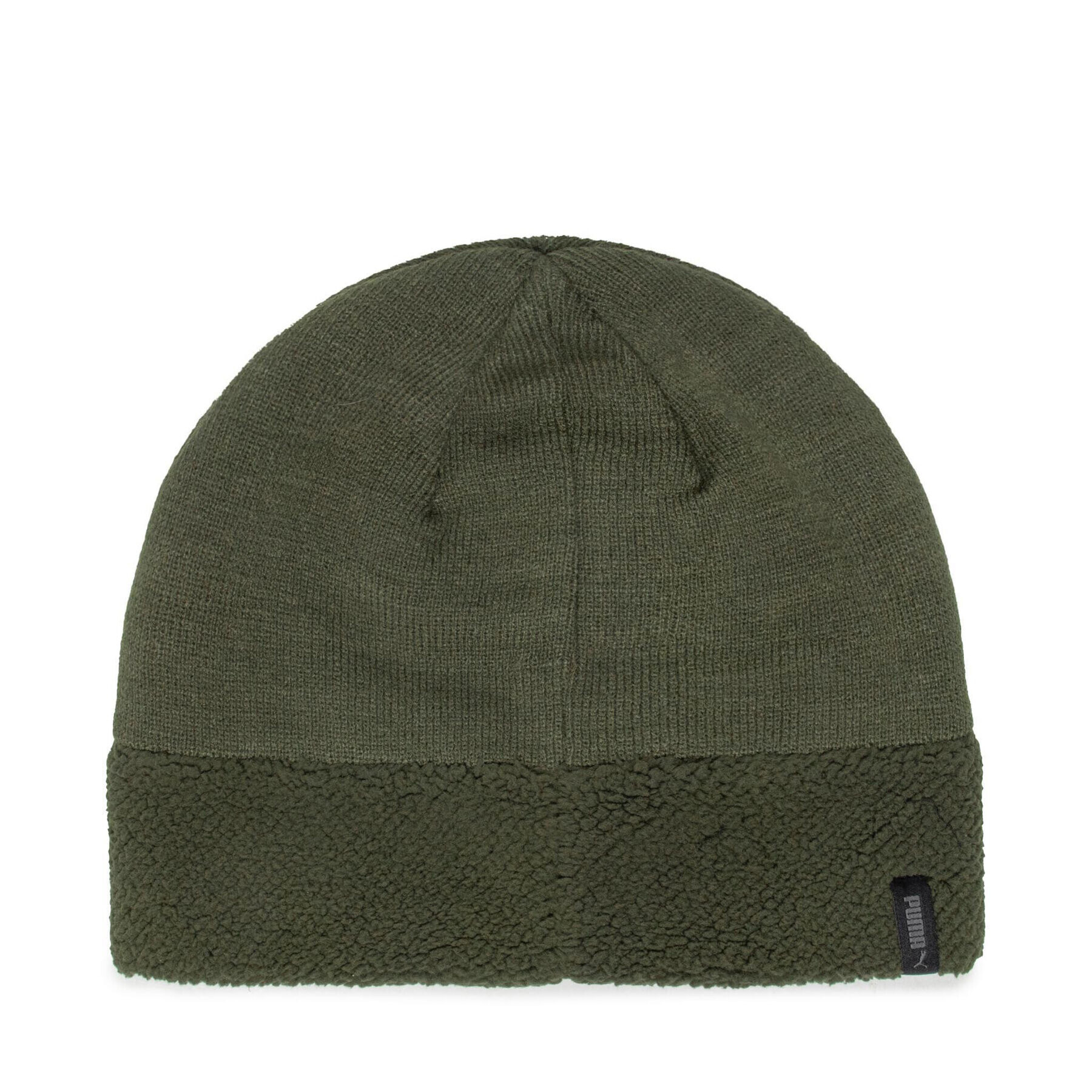 Puma Шапка Classic Cuff Sherpa Beanie 023448 03 Зелен - Pepit.bg