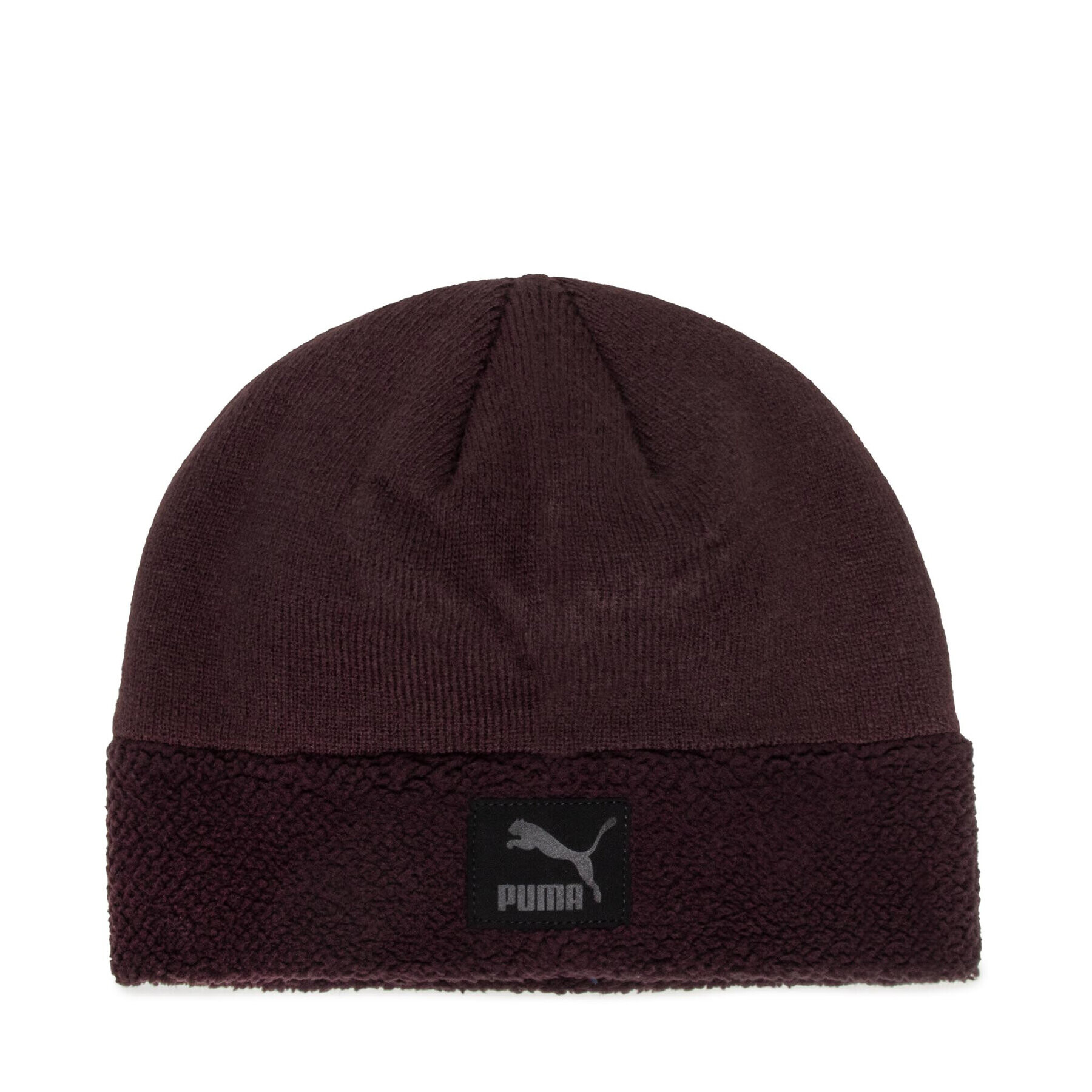 Puma Шапка Classic Cuff Sherpa Beanie 023448 04 Кафяв - Pepit.bg