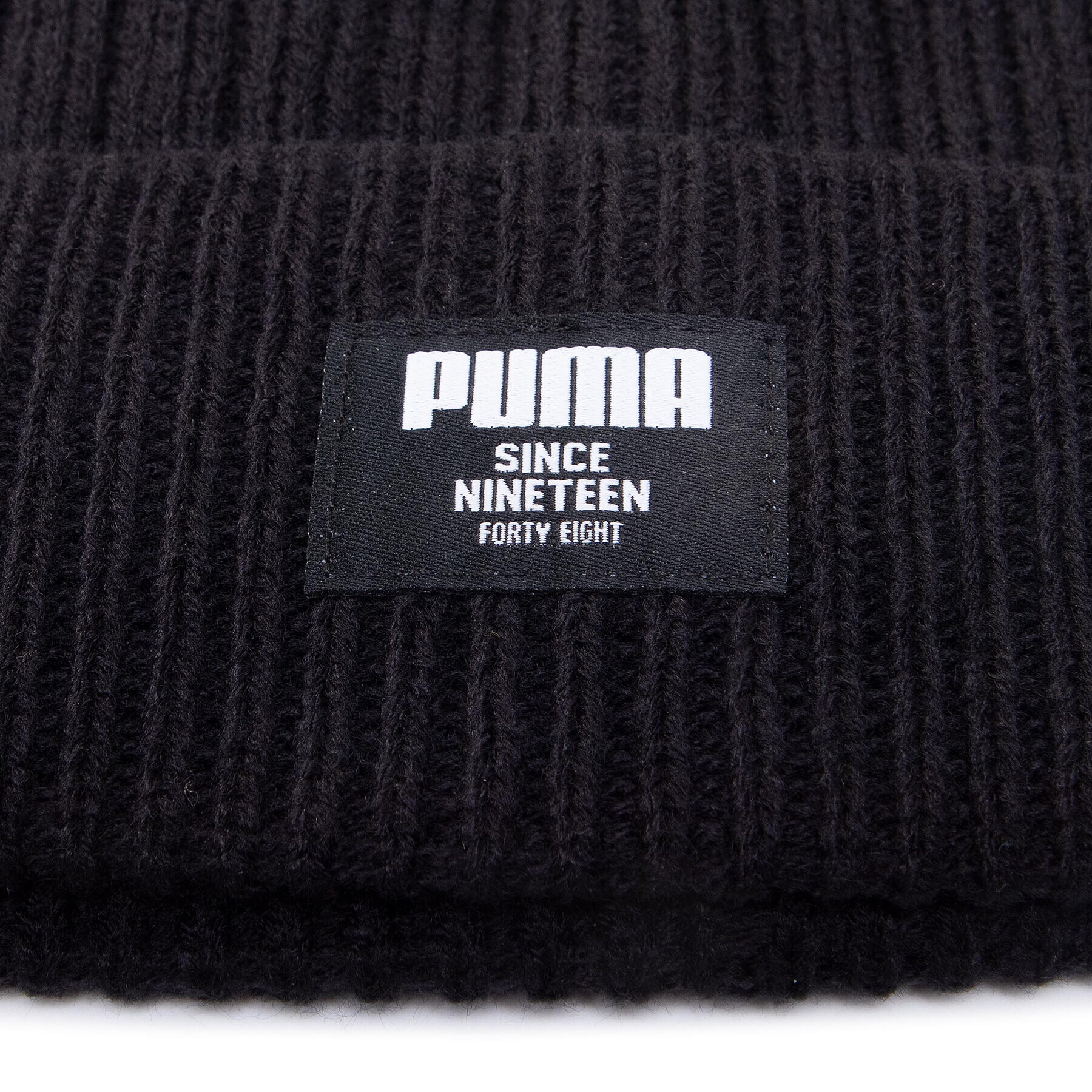 Puma Шапка Ribbed Classic Beanie 022831 01 Черен - Pepit.bg