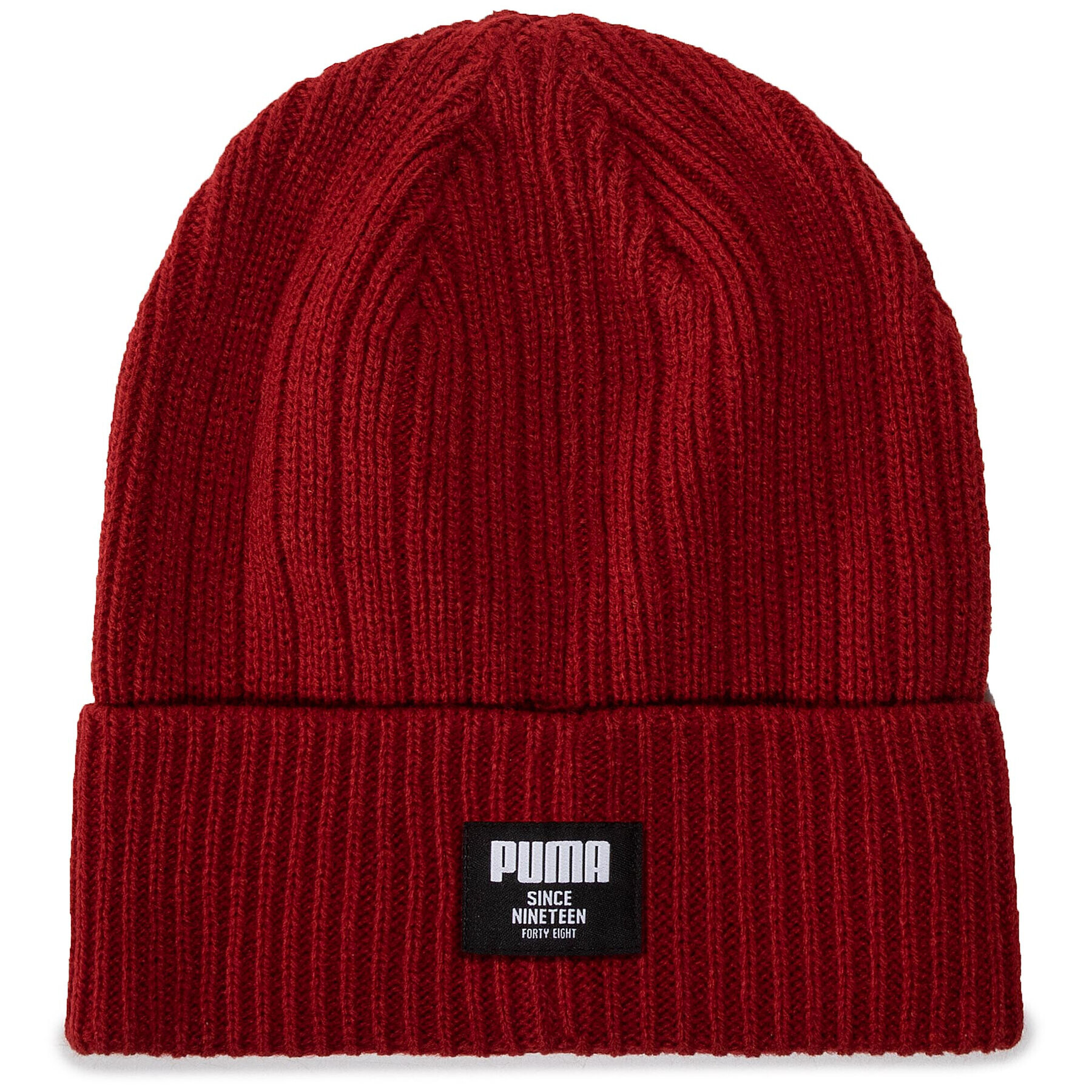 Puma Шапка Ribbed Classic Beanie 022831 04 Бордо - Pepit.bg