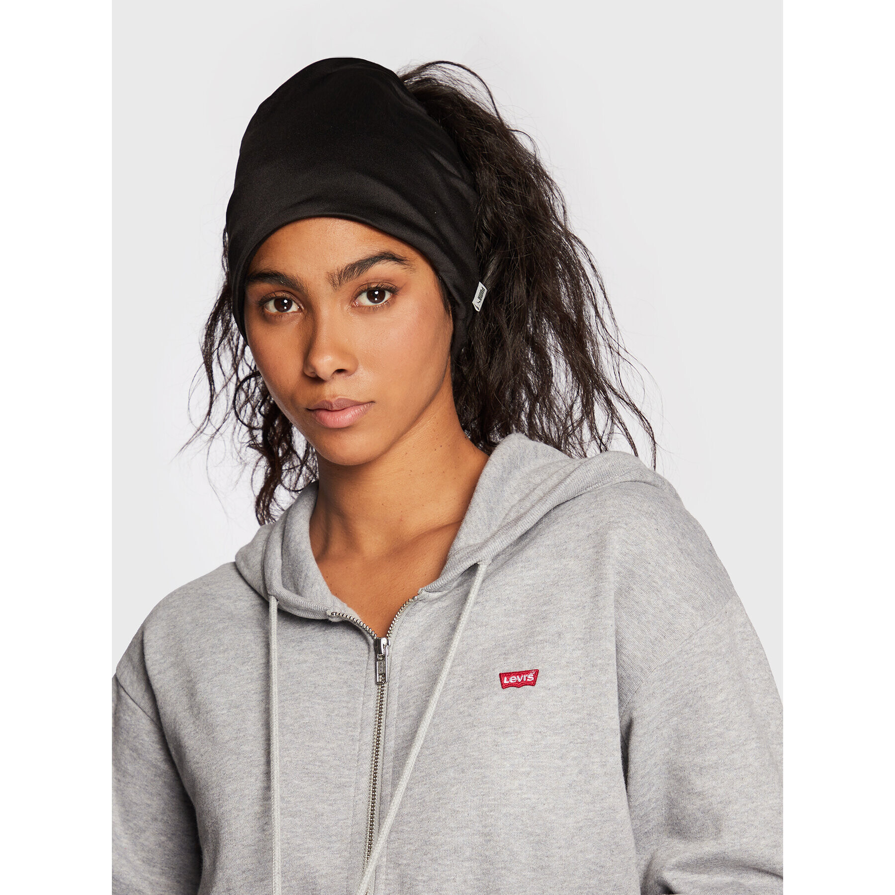 Puma Шапка Running Ponytail Beanie 024085 Черен - Pepit.bg