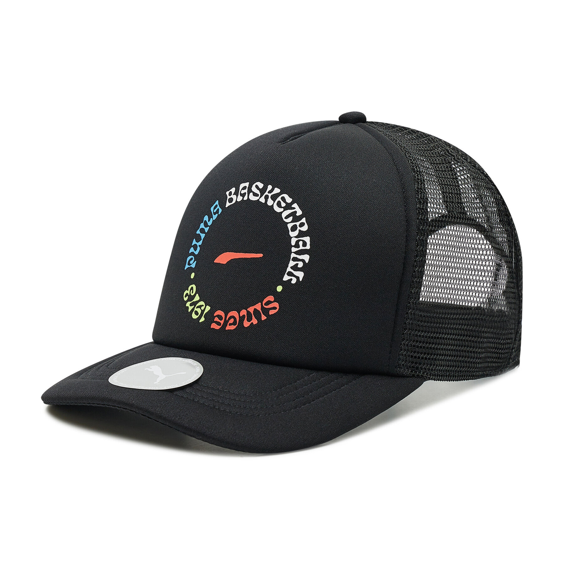 Puma Шапка с козирка Basketball Trucker Cap 023756 Черен - Pepit.bg