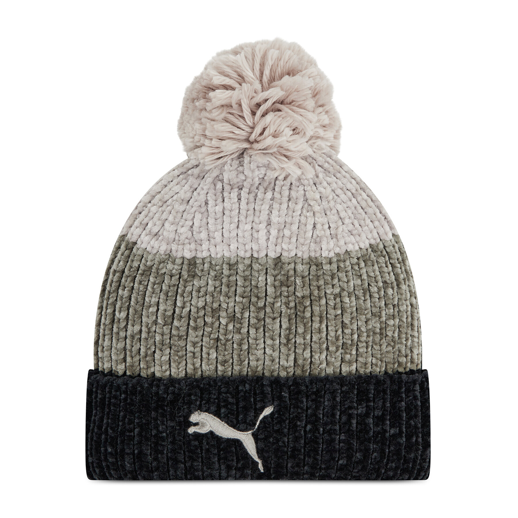 Puma Шапка Ws Pom Beanie 023436 01 Сив - Pepit.bg