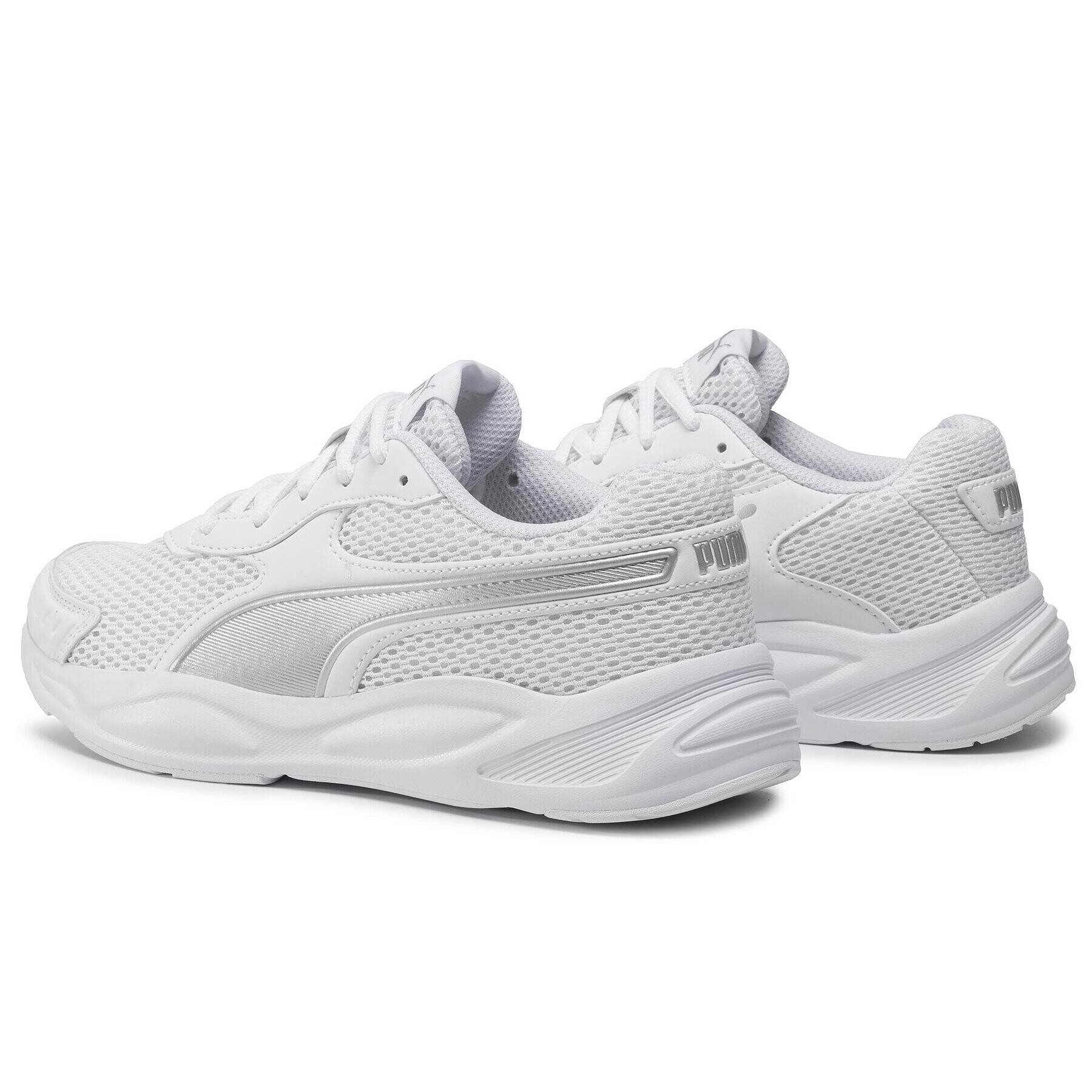 Puma Сникърси 90s Runner Mesh Jr 372926 01 Бял - Pepit.bg