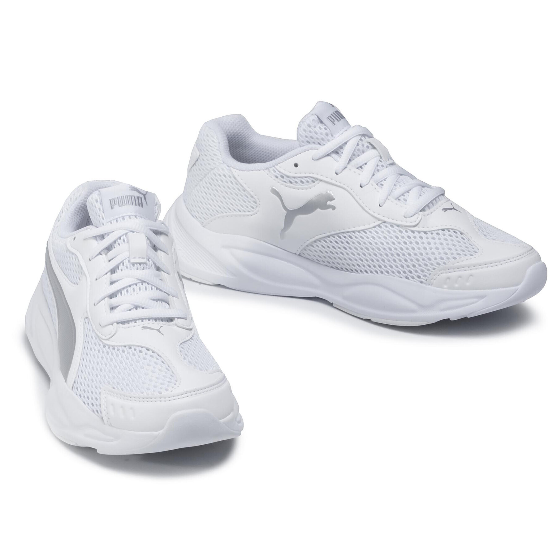 Puma Сникърси 90s Runner Mesh Jr 372926 01 Бял - Pepit.bg