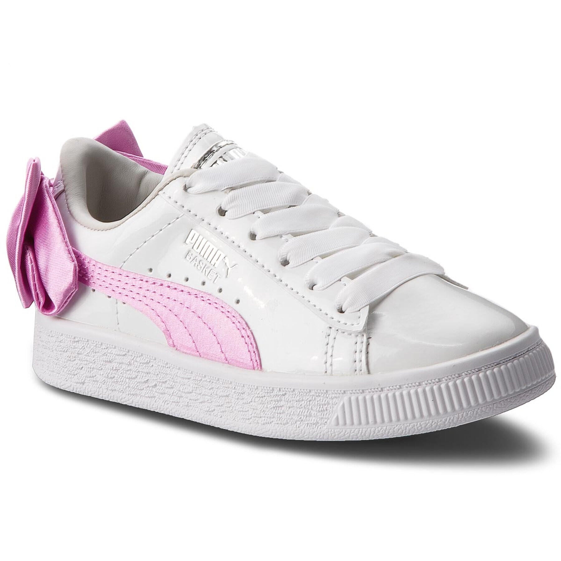 Puma Сникърси Basket Bow Patent Ac Ps 367622 02 Бял - Pepit.bg