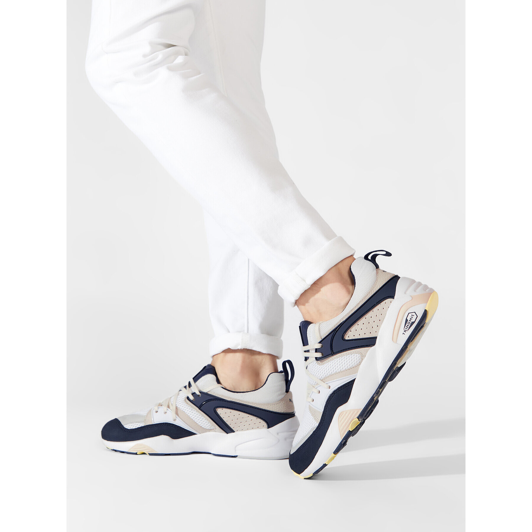 Puma Сникърси Blaze Of Glory PRM 387575 01 Бял - Pepit.bg