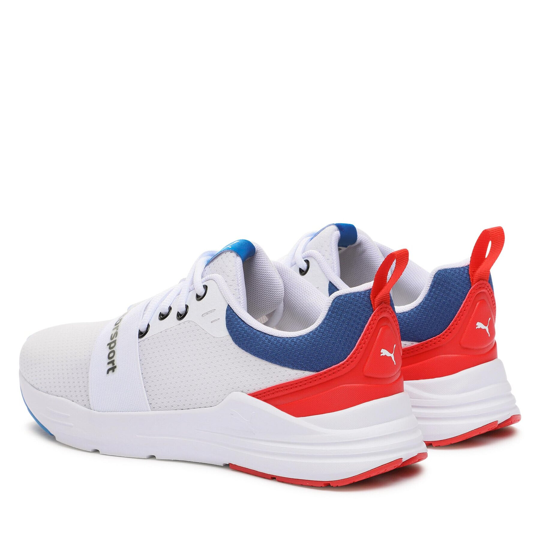 Puma Сникърси Bmw Mms Wired Run 307793 02 Бял - Pepit.bg