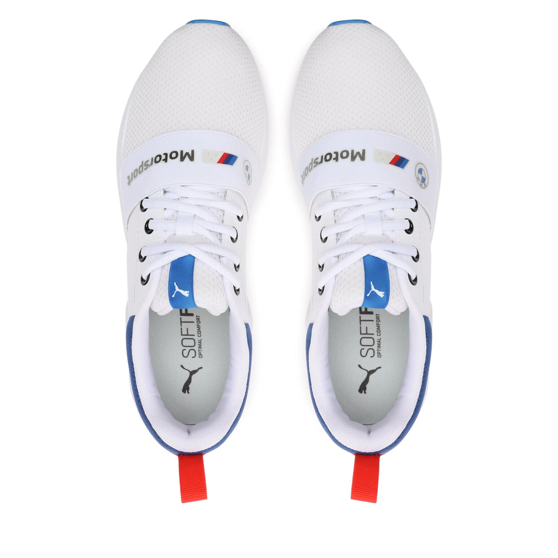 Puma Сникърси Bmw Mms Wired Run 307793 02 Бял - Pepit.bg