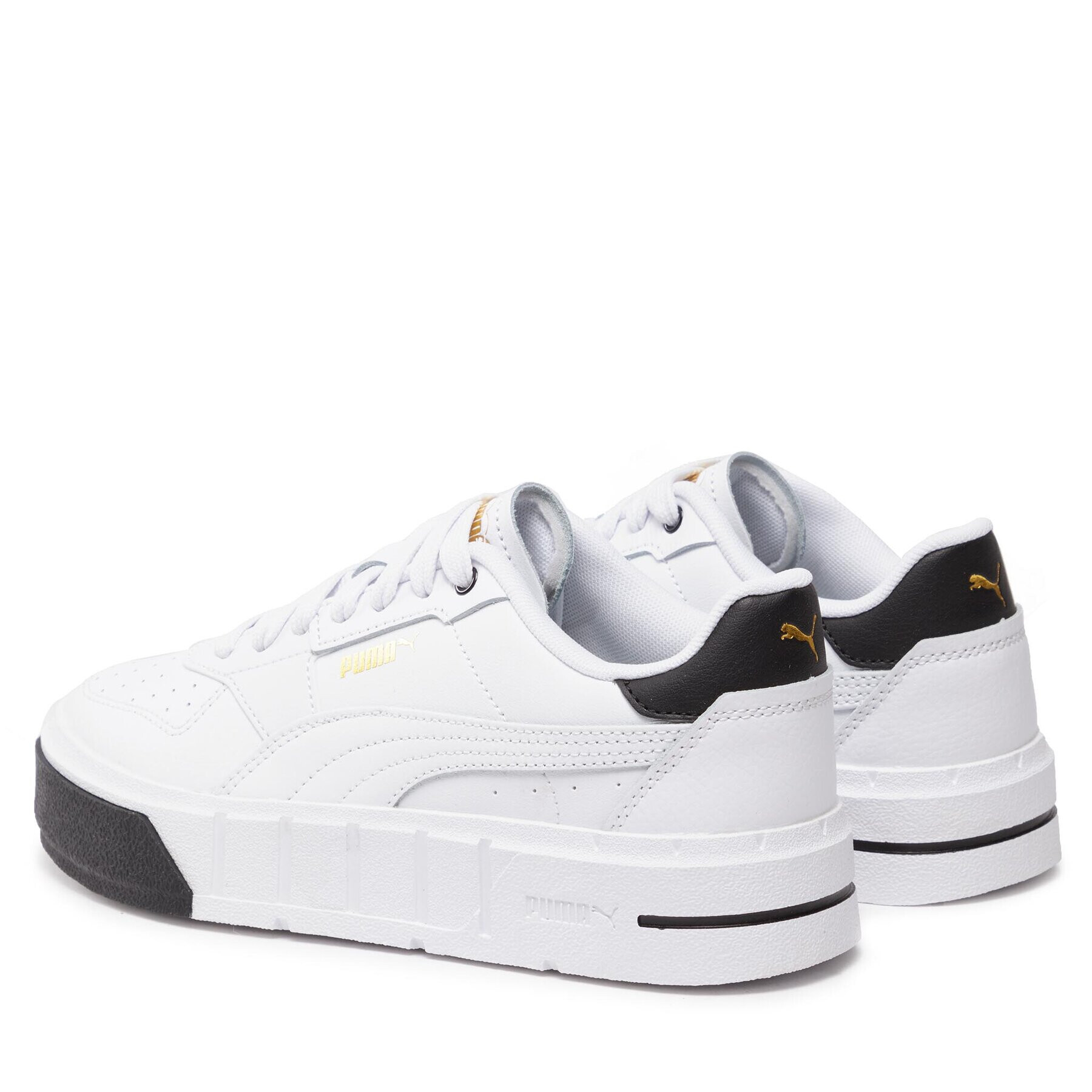 Puma Сникърси Cali Court Lth Jr 394384 01 Бял - Pepit.bg