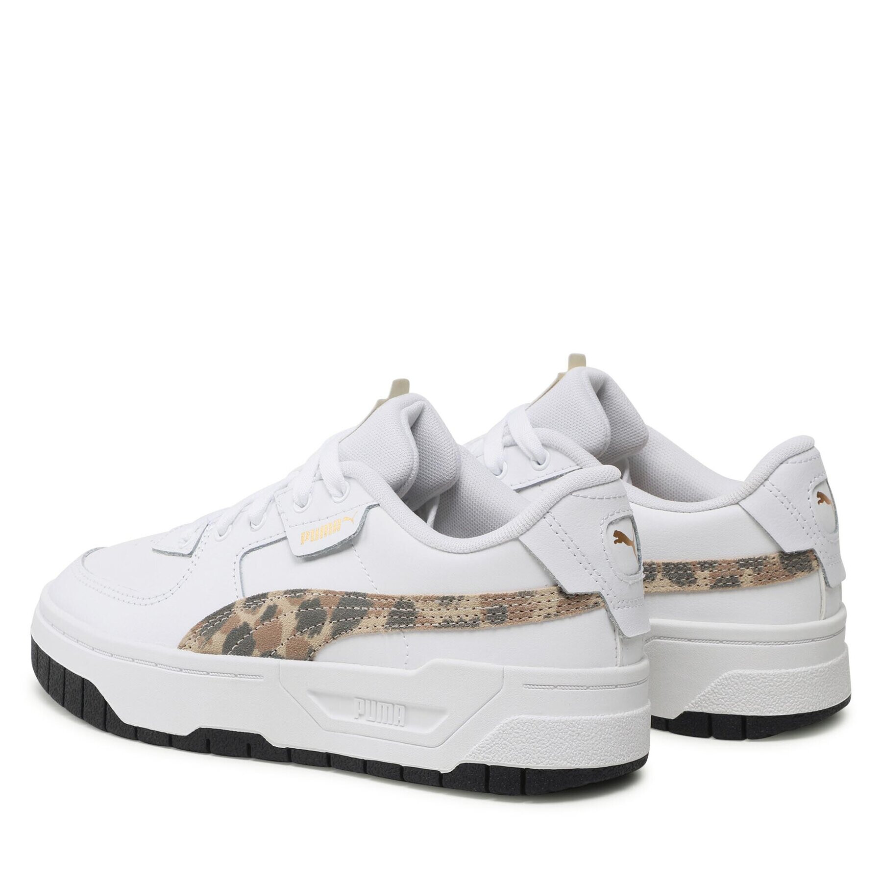 Puma Сникърси Cali Dream Animal Print Jr 39199901 Бял - Pepit.bg