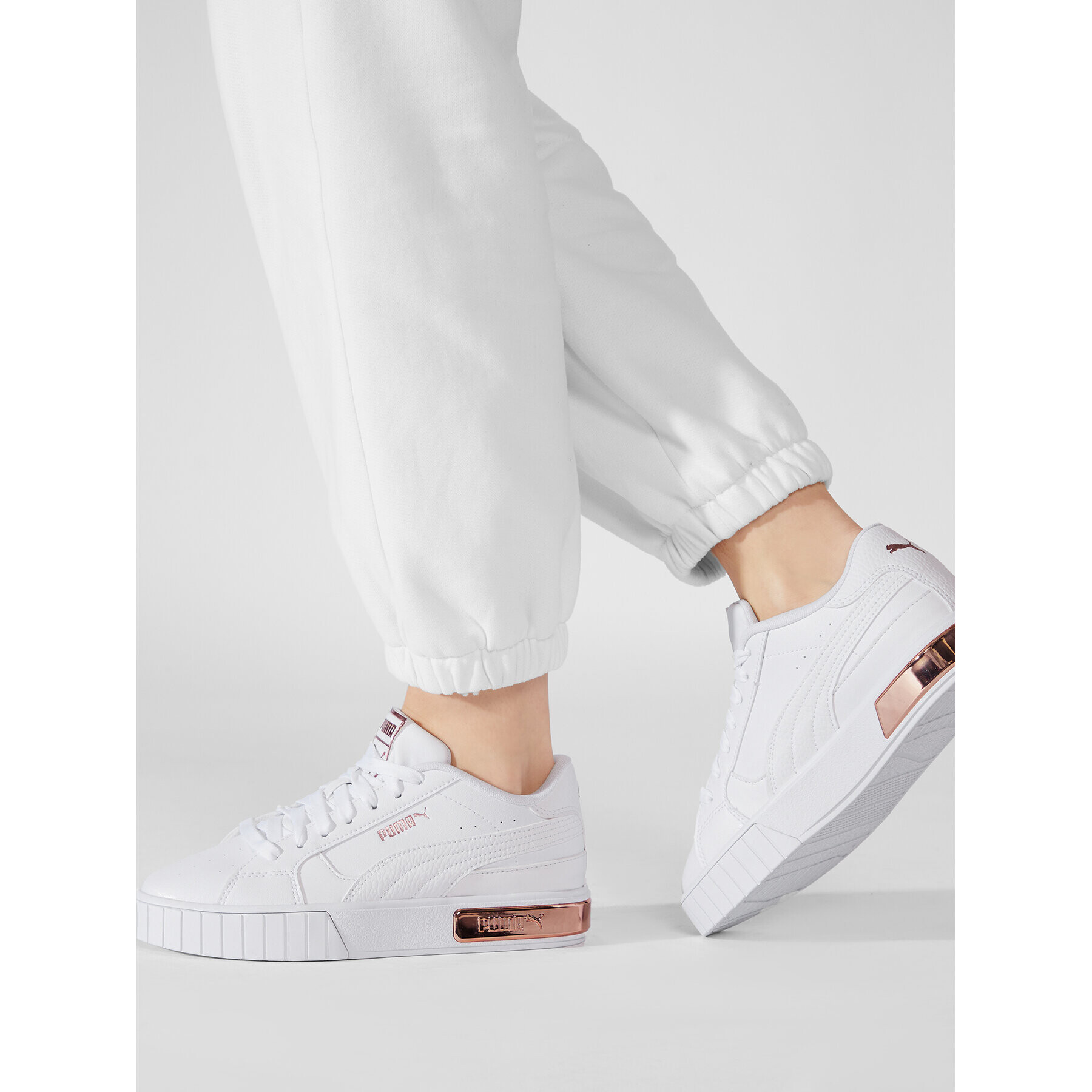 Puma Сникърси Cali Star Glam Wns 387679 02 Бял - Pepit.bg