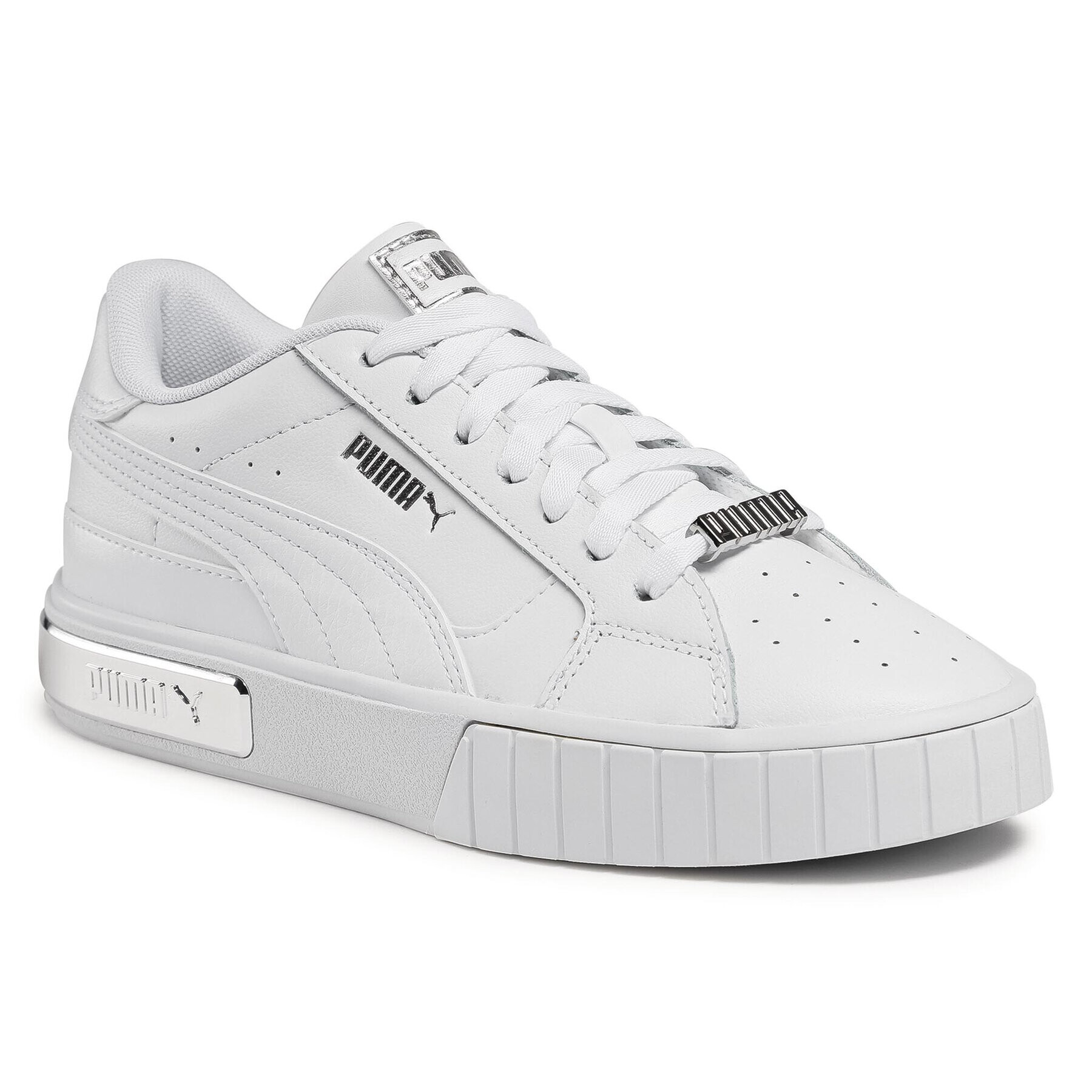 Puma Сникърси Cali Star Metallic Wn'S 380219 01 Бял - Pepit.bg