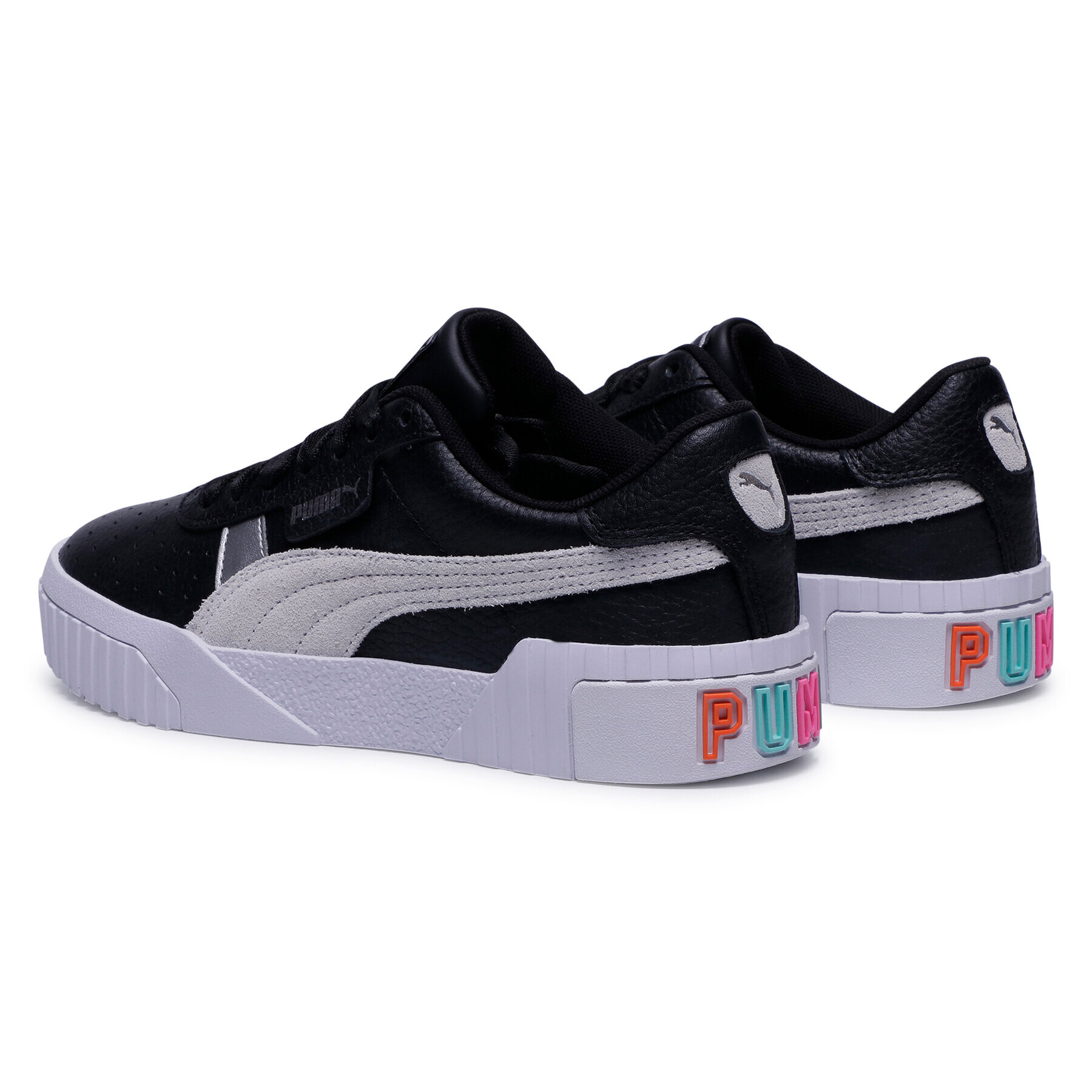 Puma Сникърси Cali Versity Wn's 374109 02 Черен - Pepit.bg