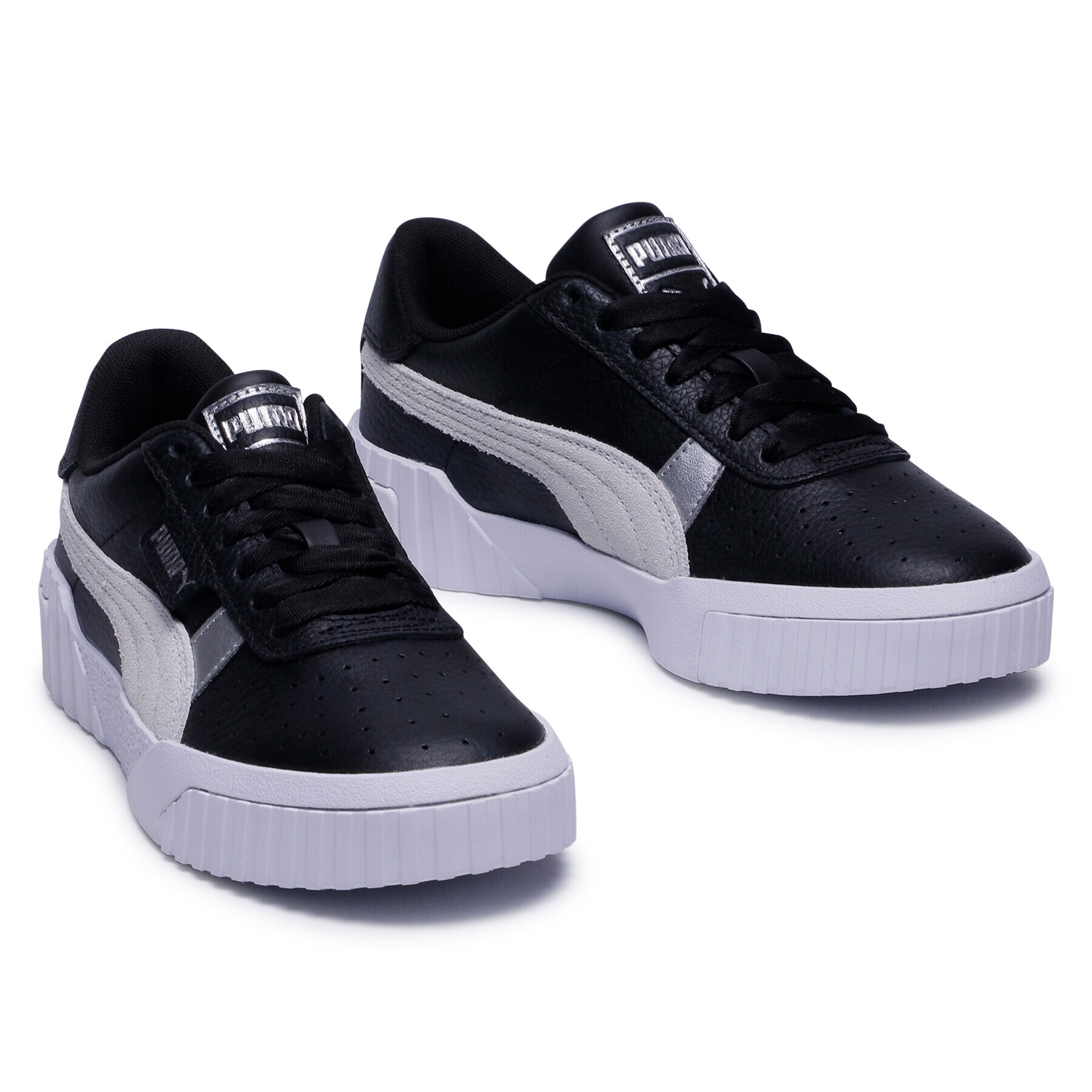 Puma Сникърси Cali Versity Wn's 374109 02 Черен - Pepit.bg