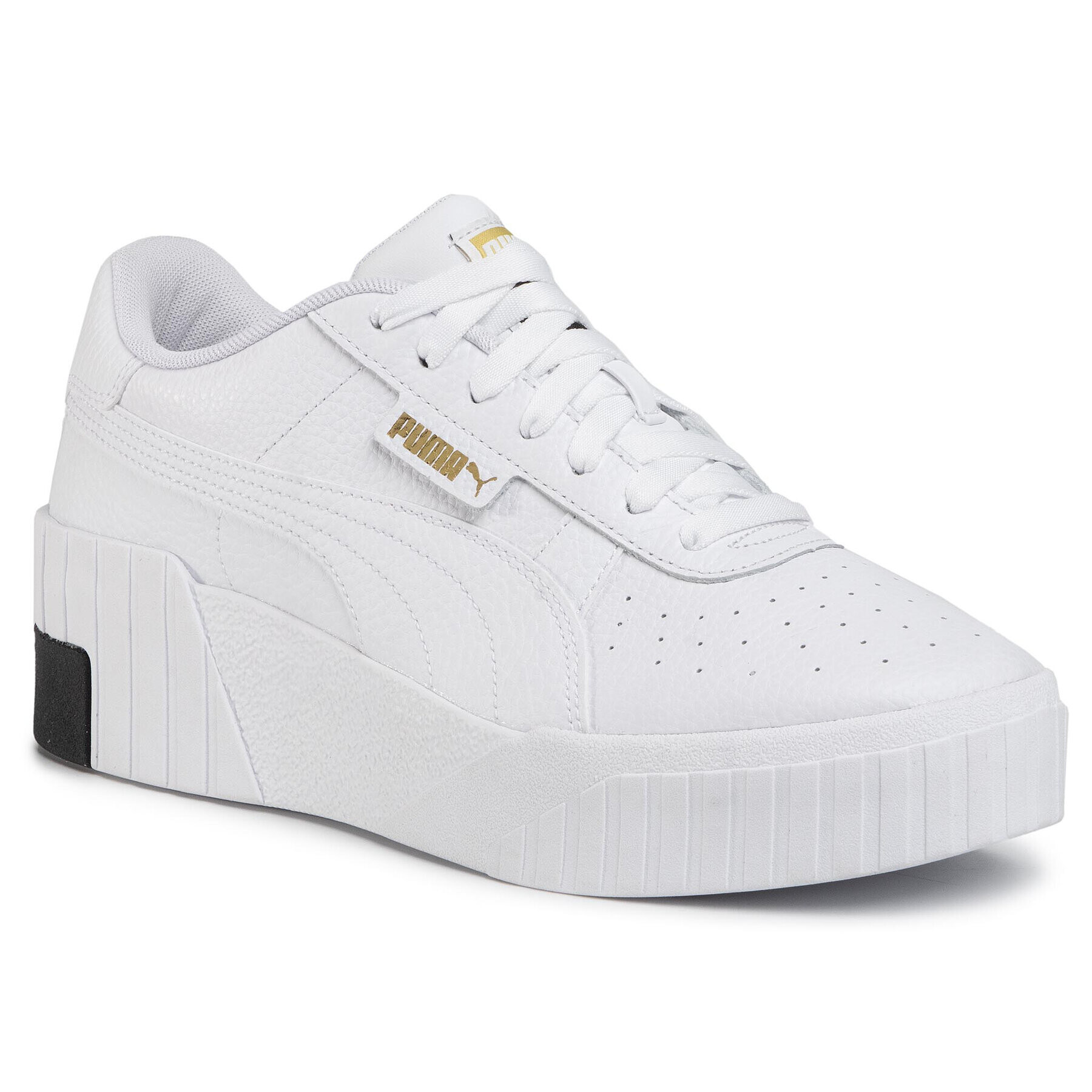 Puma Сникърси Cali Wedge 373438 03 Бял - Pepit.bg