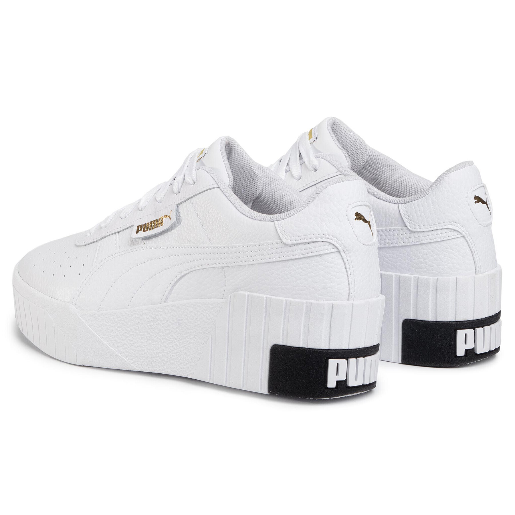 Puma Сникърси Cali Wedge 373438 03 Бял - Pepit.bg