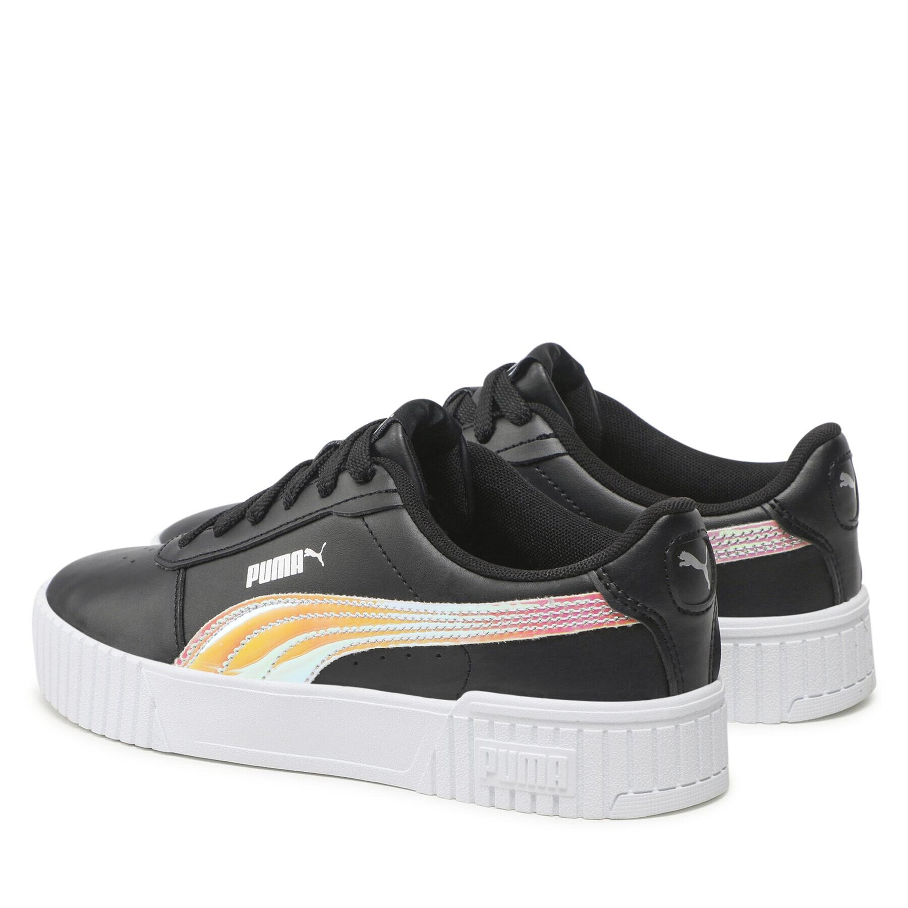 Puma Сникърси Carina 2.0 Holo Jr 387985 02 Черен - Pepit.bg