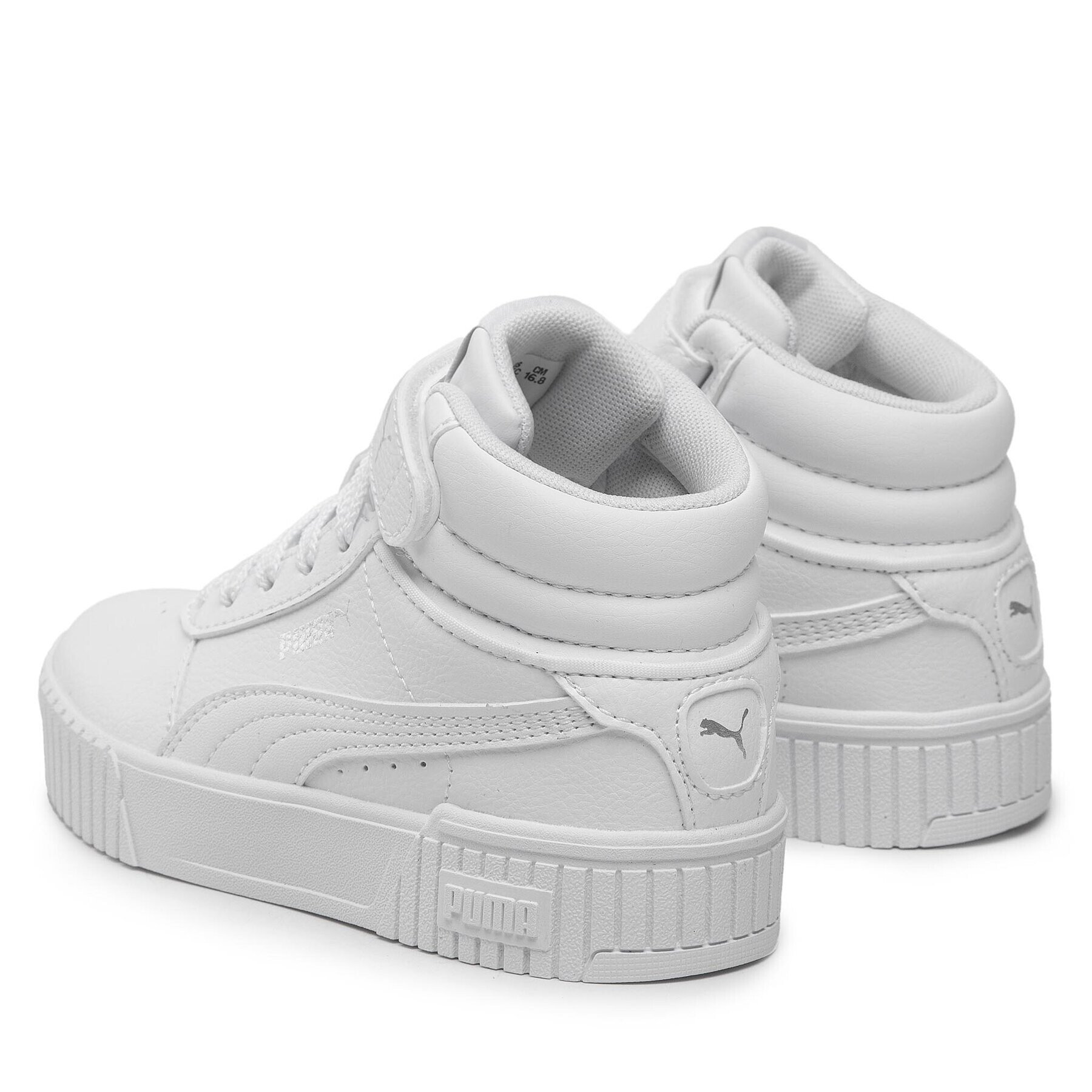 Puma Сникърси Carina 2.0 Mid Ps 387377 02 Бял - Pepit.bg