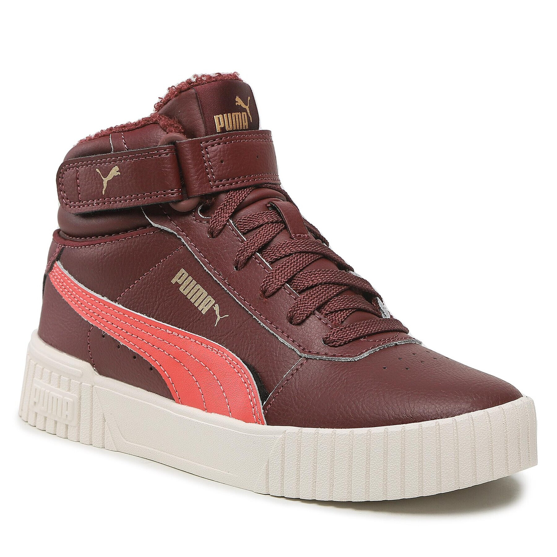 Puma Сникърси Carina 2.0 Mid Wtr Jr 387380 02 Бордо - Pepit.bg