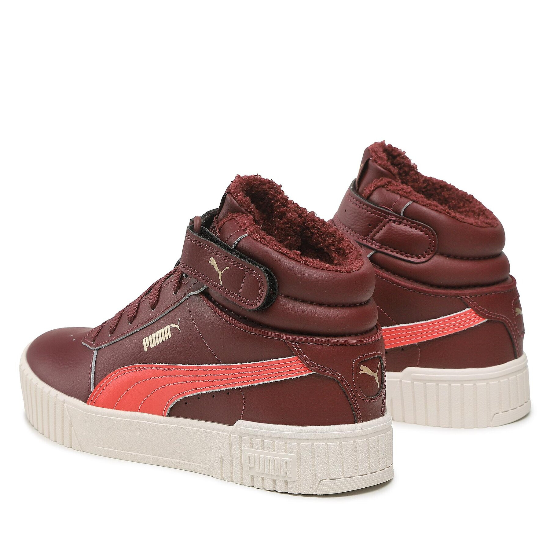 Puma Сникърси Carina 2.0 Mid Wtr Jr 387380 02 Бордо - Pepit.bg