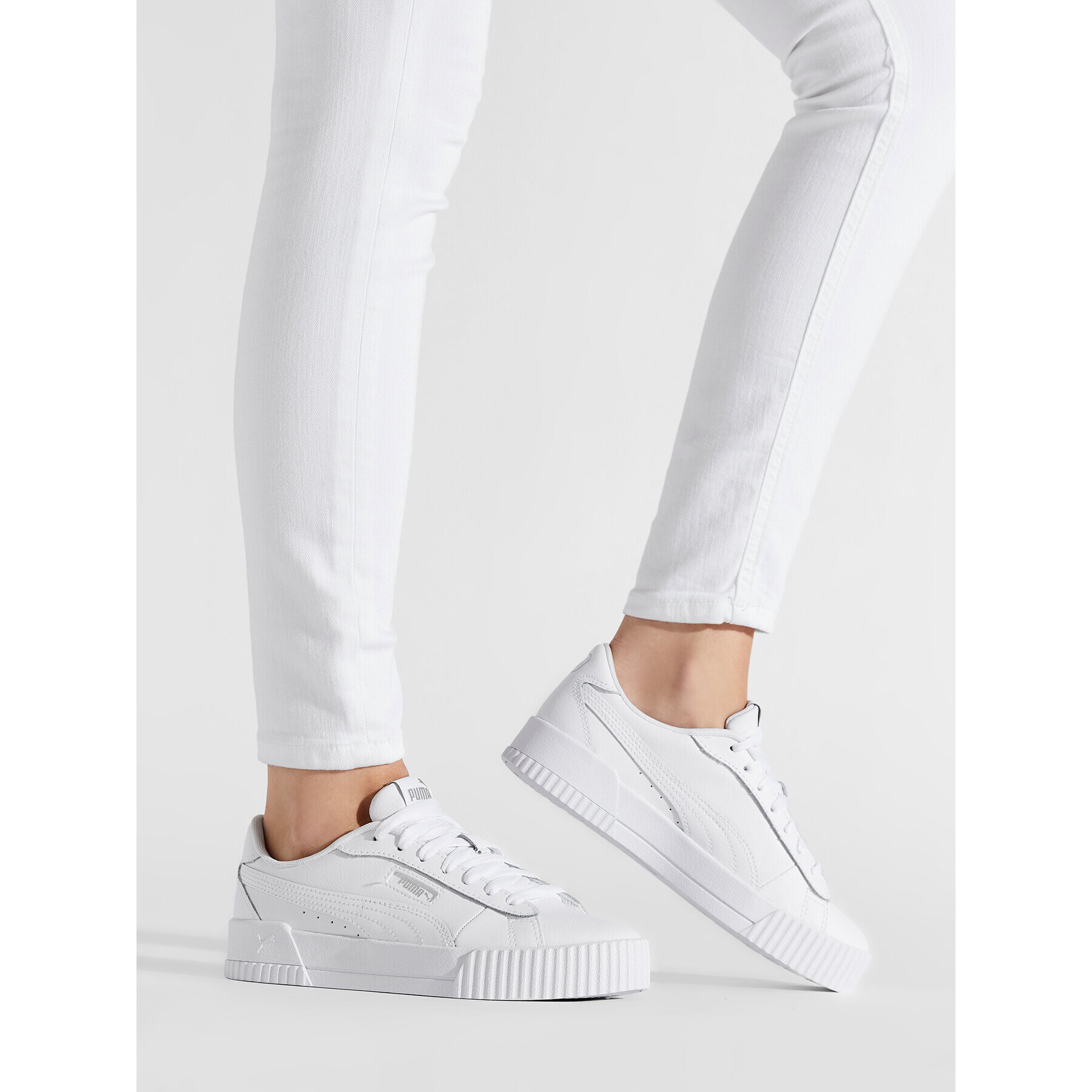 Puma Сникърси Carina Crew 374903 02 Бял - Pepit.bg