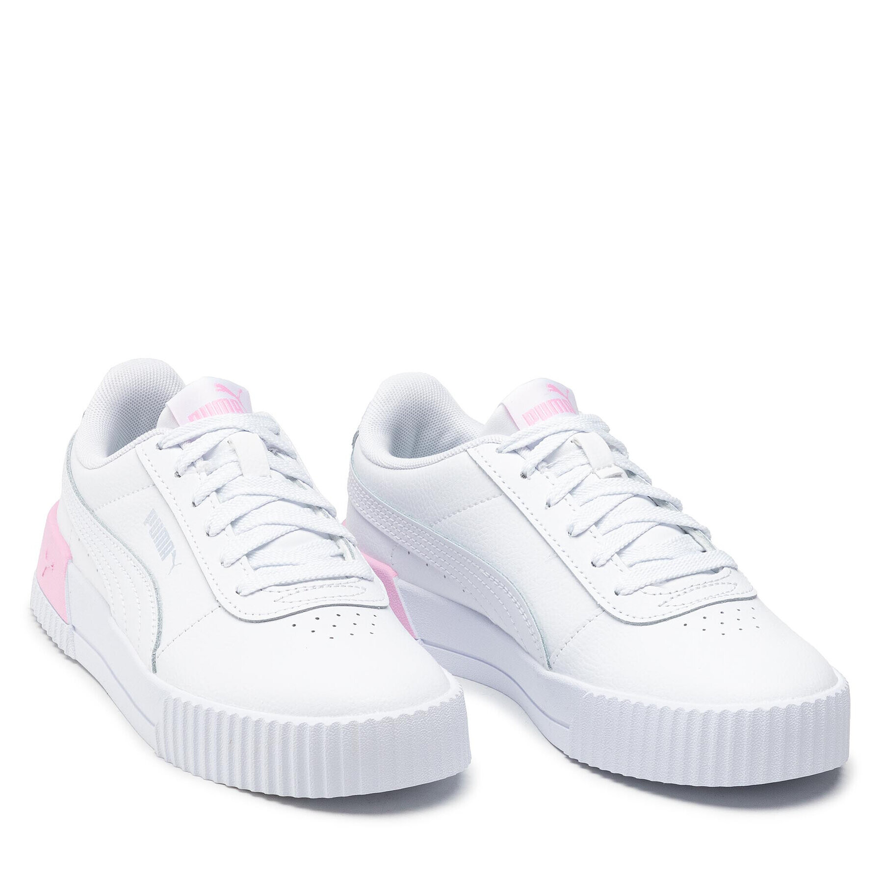 Puma Сникърси Carina L Jr 370677 32 Бял - Pepit.bg
