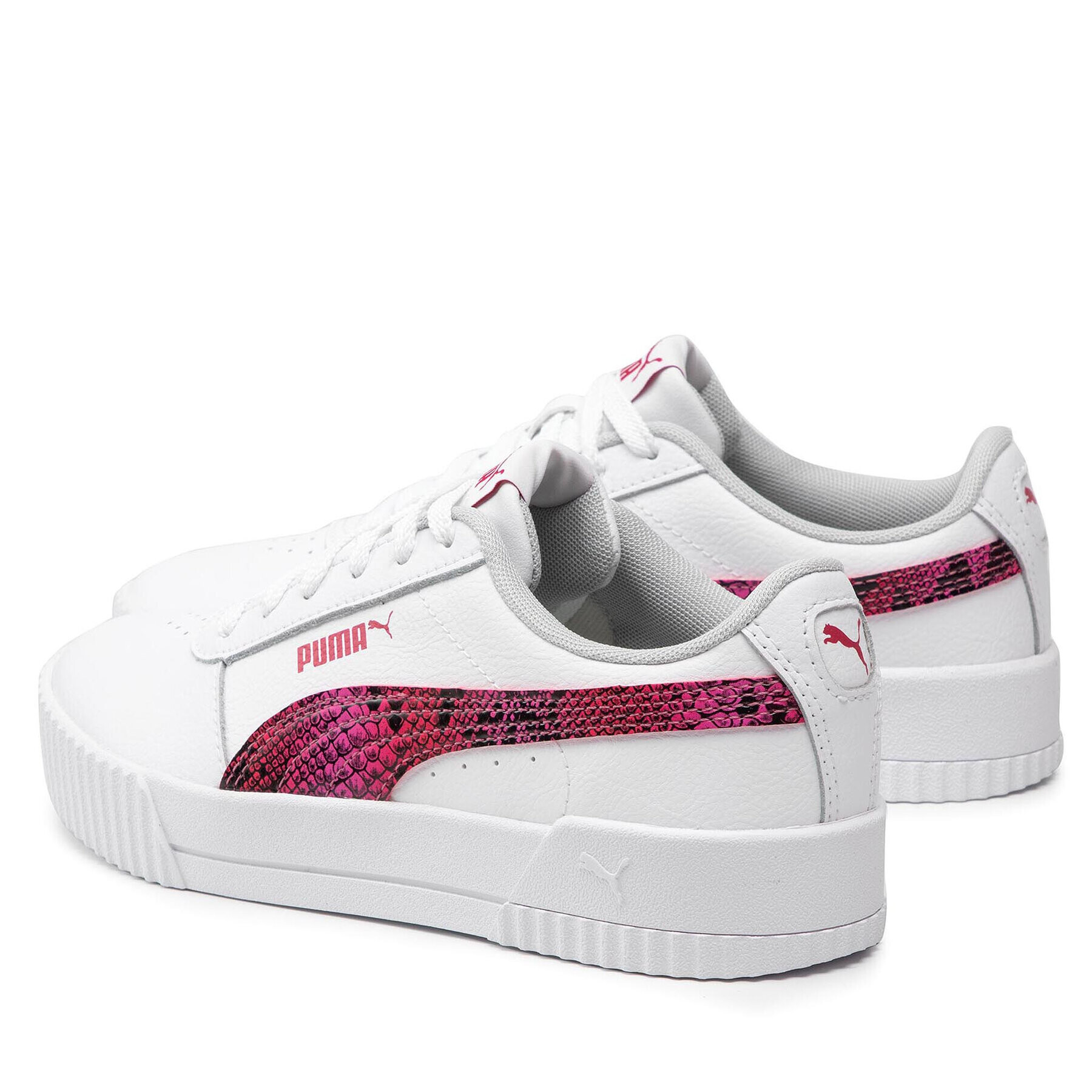 Puma Сникърси Carina L Snake Fs 382384 01 Бял - Pepit.bg