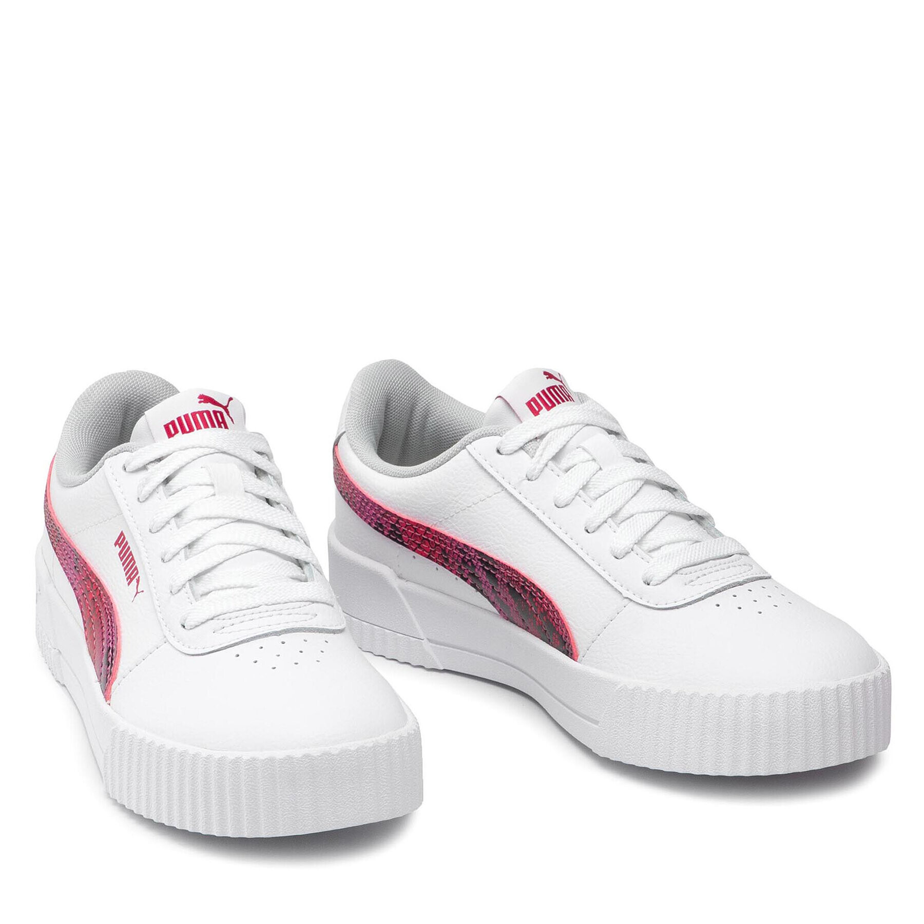 Puma Сникърси Carina L Snake Fs 382384 01 Бял - Pepit.bg