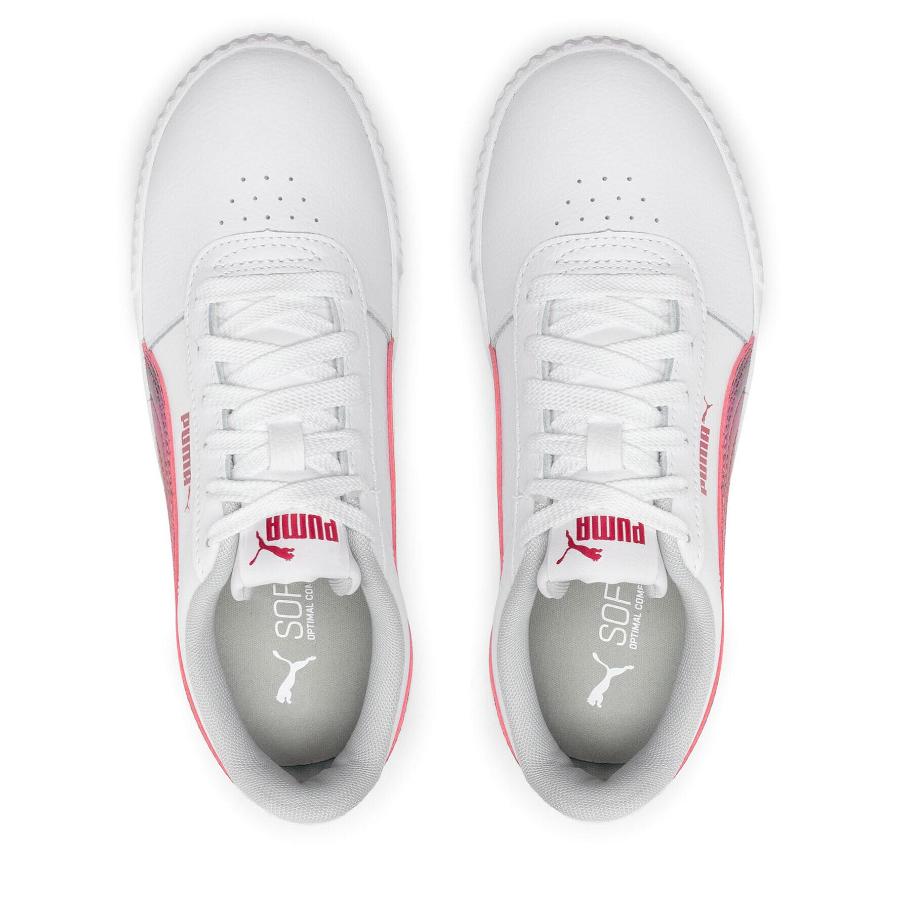 Puma Сникърси Carina L Snake Fs 382384 01 Бял - Pepit.bg