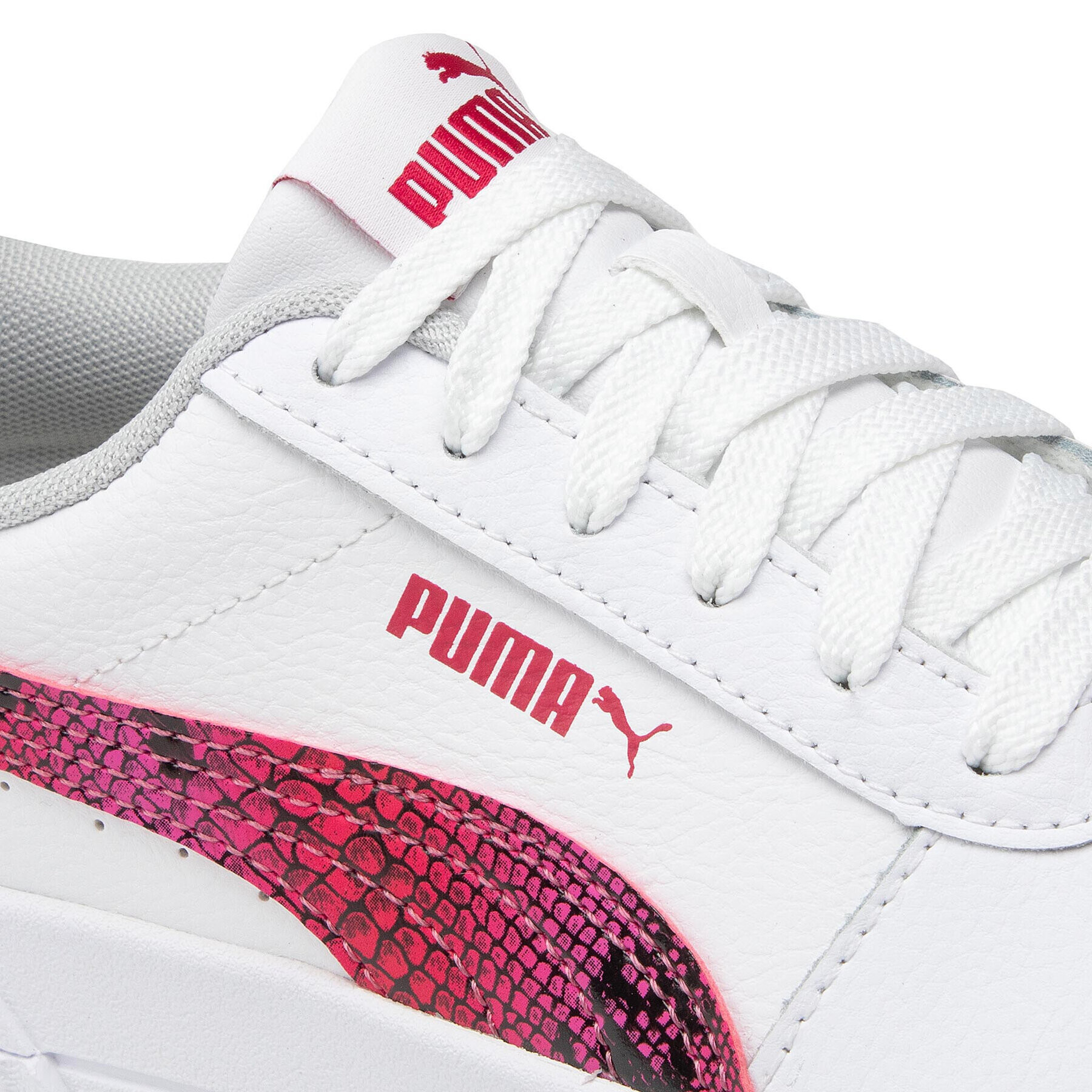 Puma Сникърси Carina L Snake Fs 382384 01 Бял - Pepit.bg