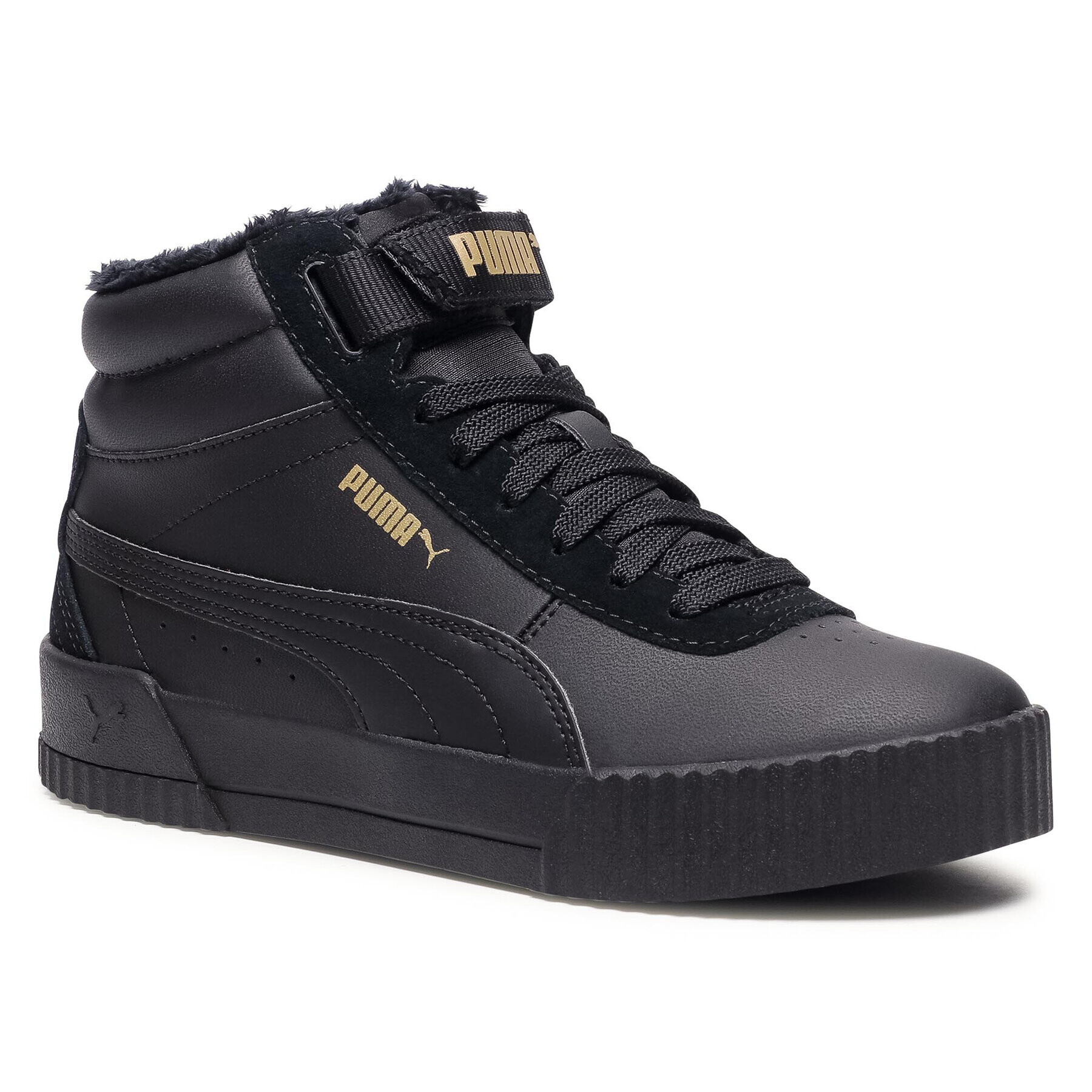 Puma Сникърси Carina Mid WTR 374140 01 Черен - Pepit.bg