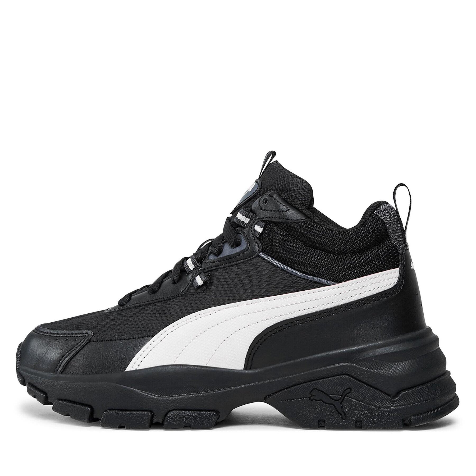 Puma Сникърси Cassia Via Mid 391309 08 Черен - Pepit.bg