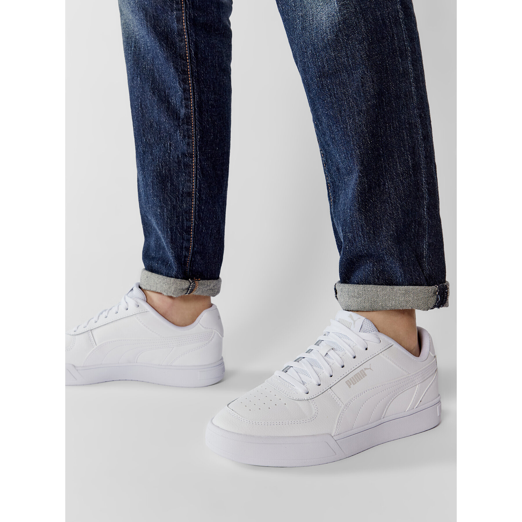 Puma Сникърси Caven 380810 01 Бял - Pepit.bg
