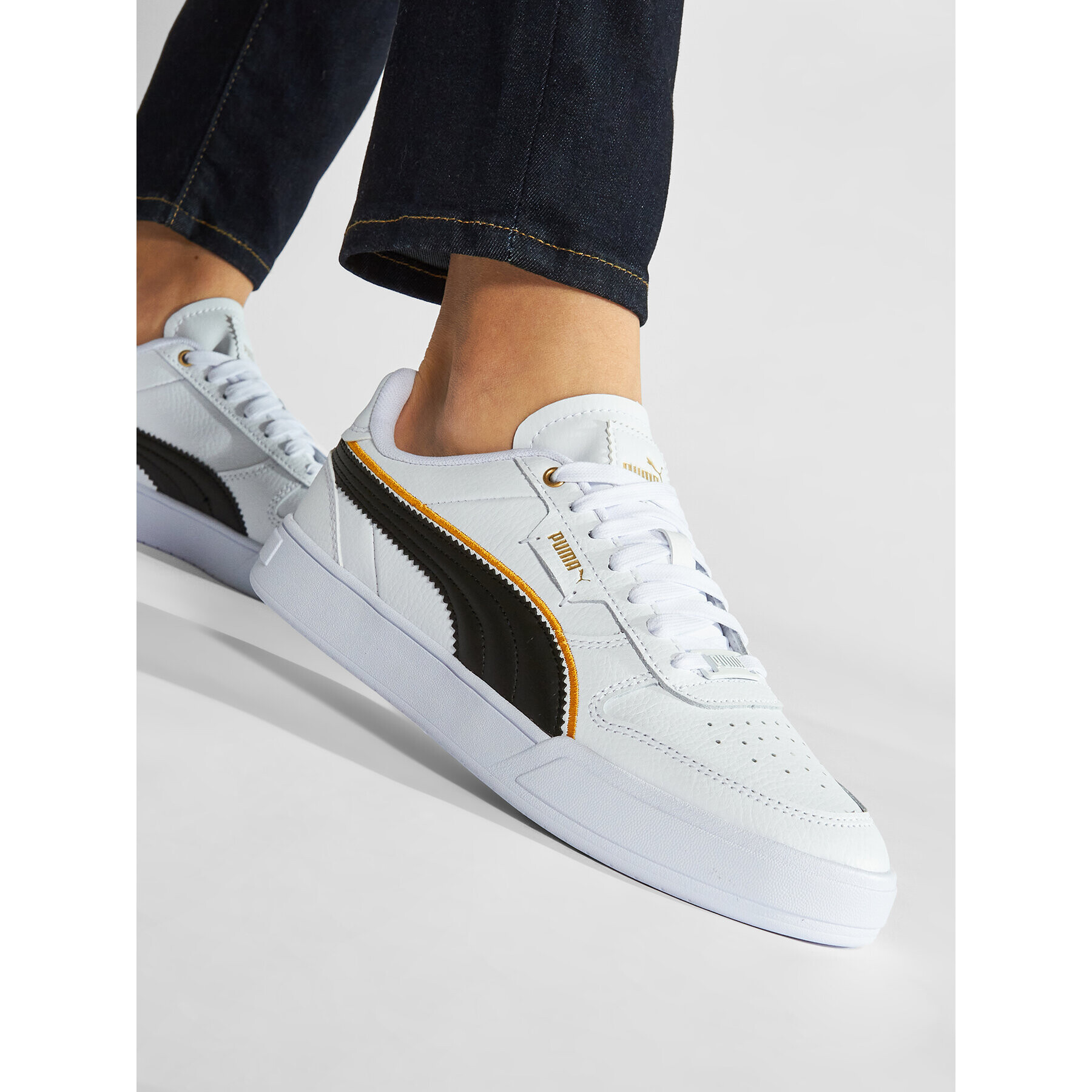 Puma Сникърси Caven Dime FC 386380 01 Бял - Pepit.bg