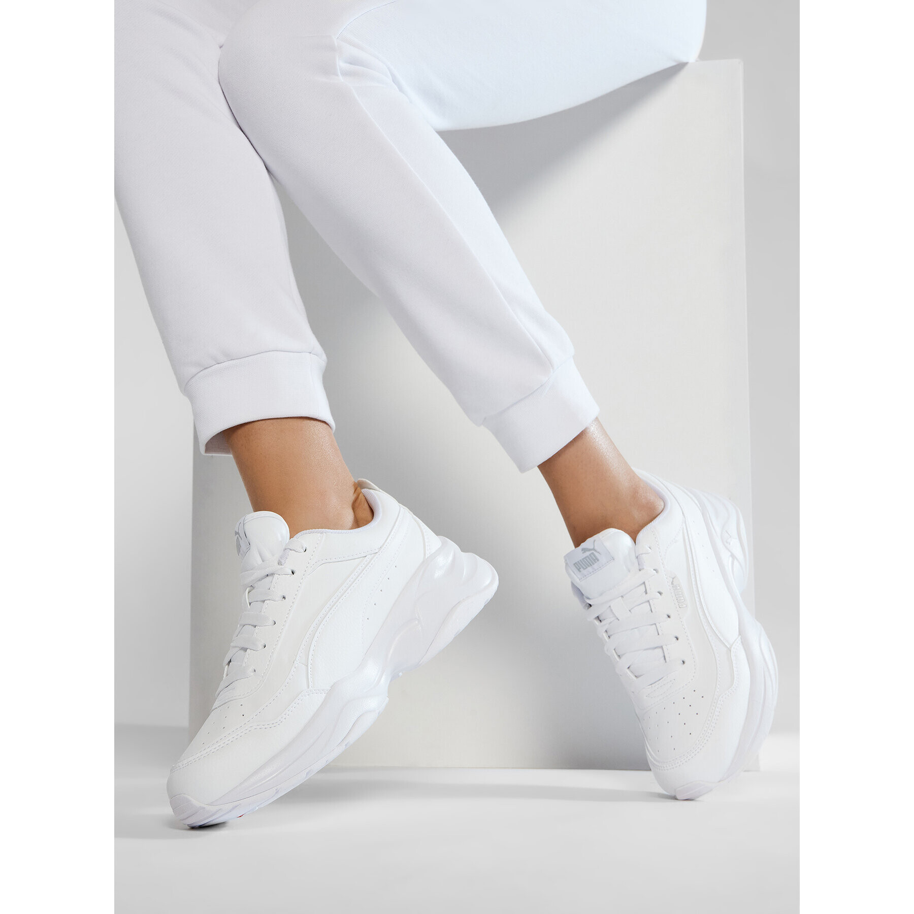 Puma Сникърси Cilia Mode 371125 02 Бял - Pepit.bg