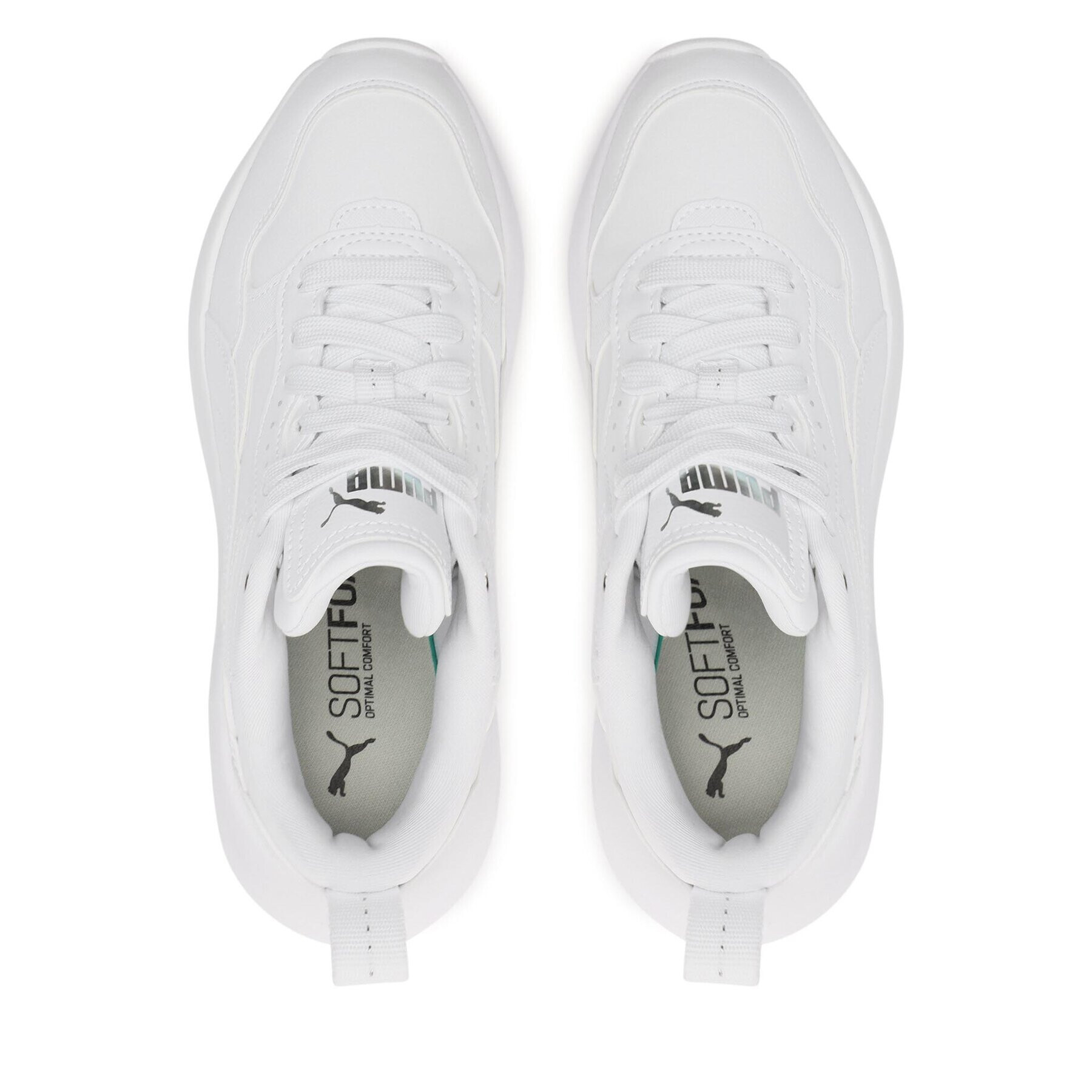 Puma Сникърси Cilia Wedge 393915 02 Бял - Pepit.bg