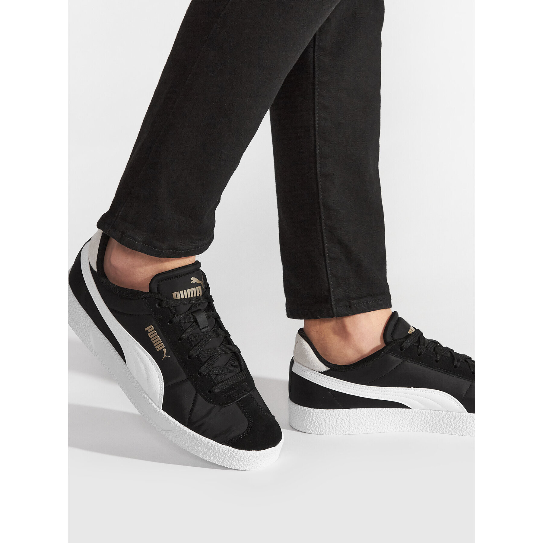 Puma Сникърси Club Nylon 384822 04 Черен - Pepit.bg