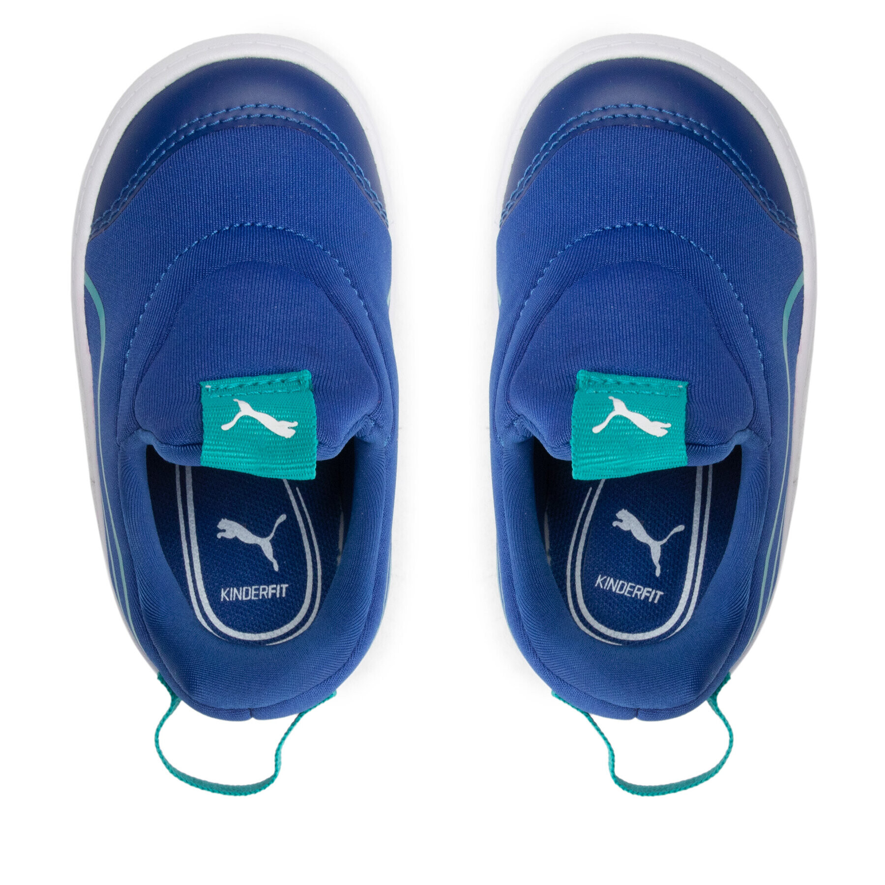 Puma Сникърси Courtflex V2 Slip On Inf 374859 11 Син - Pepit.bg
