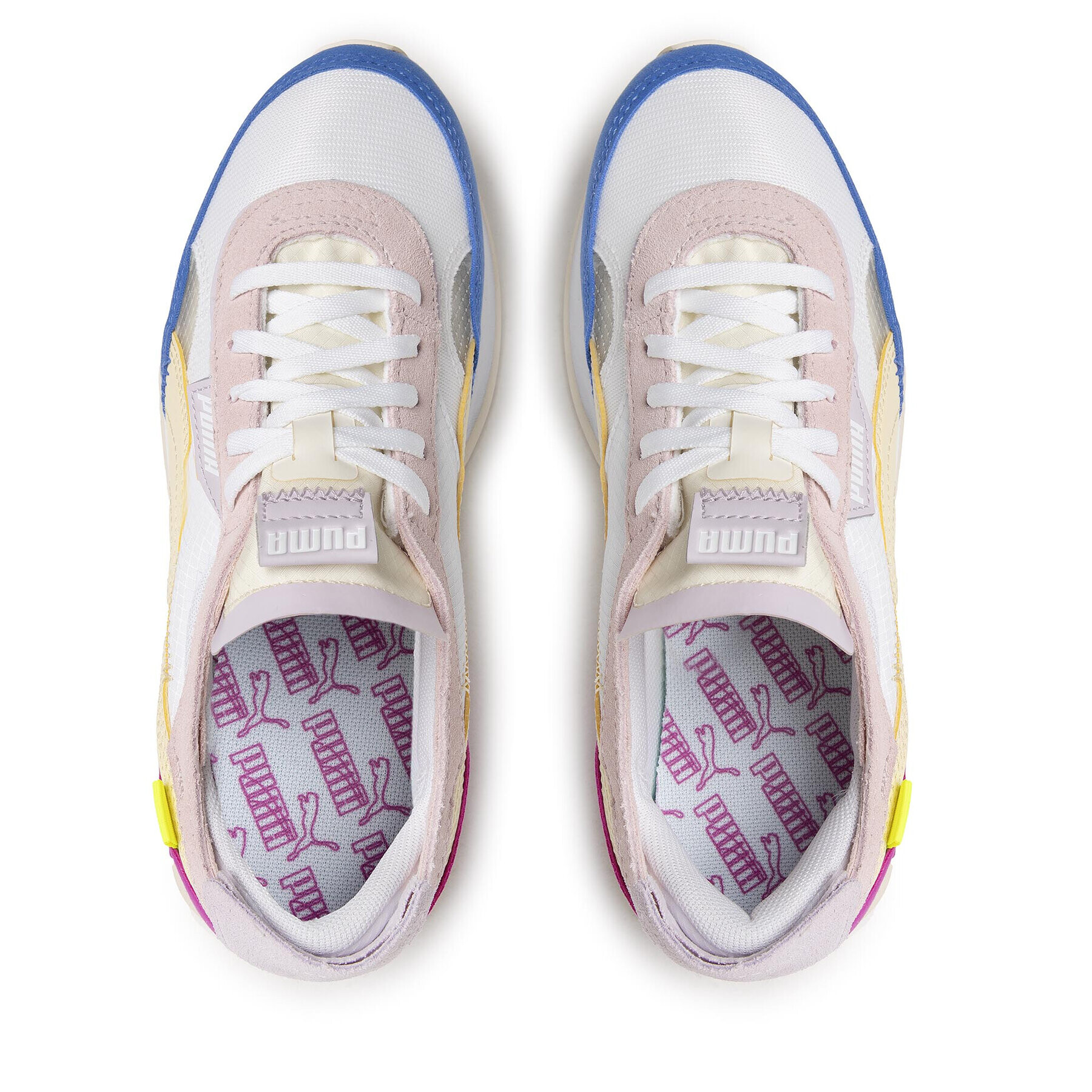 Puma Сникърси Future Rider Cut-Out 383826 01 Бял - Pepit.bg
