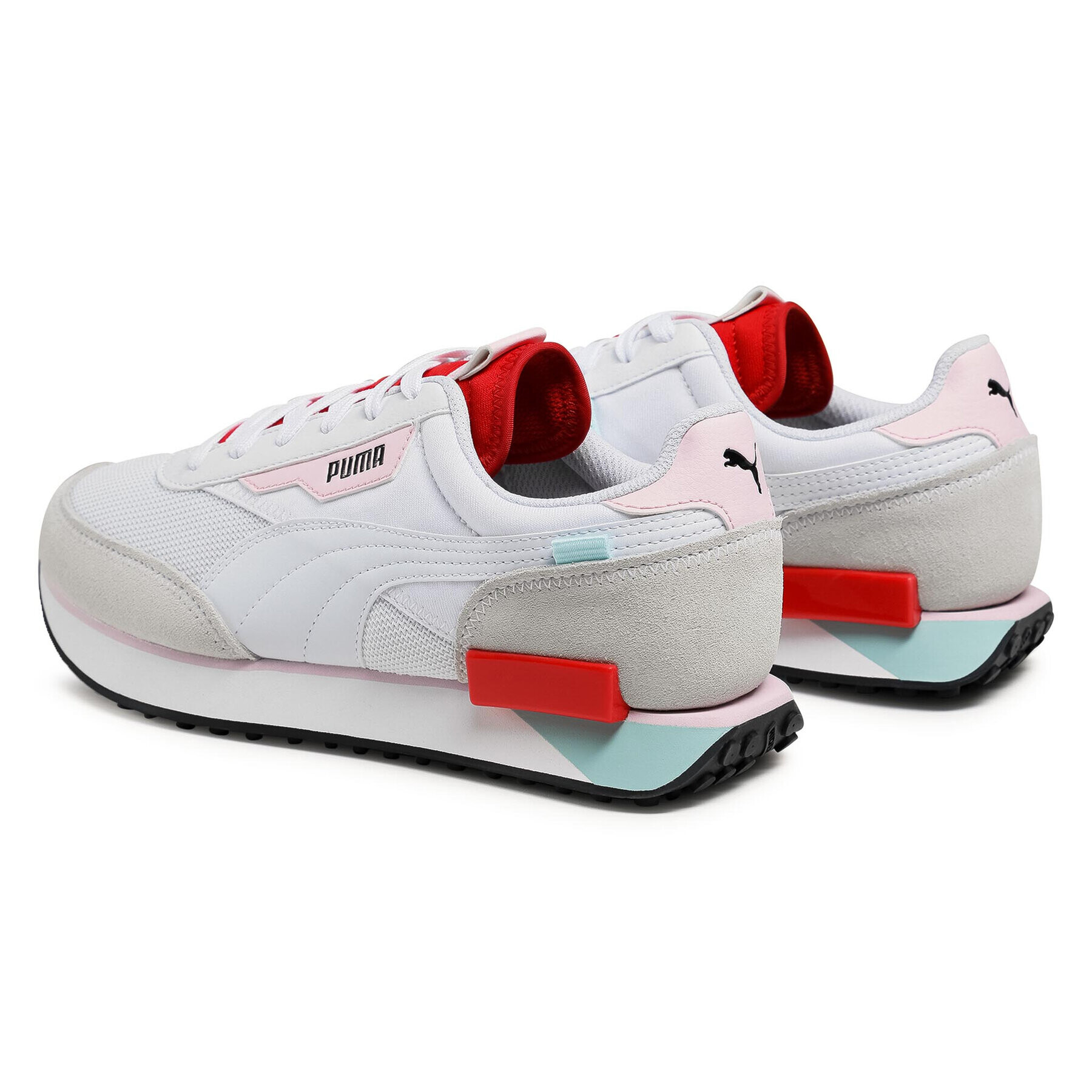 Puma Сникърси Future Rider Neon Play 373383 09 Бял - Pepit.bg