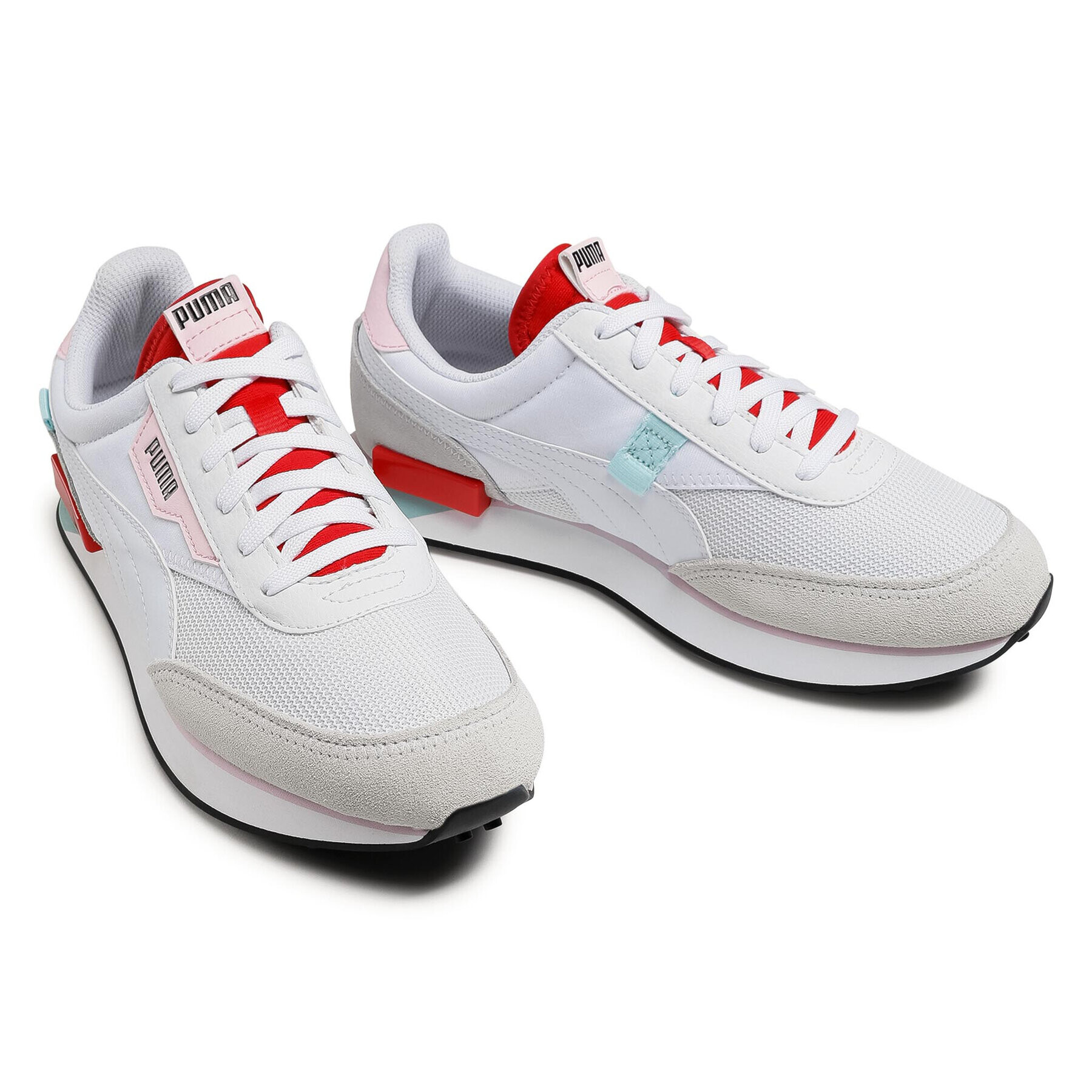 Puma Сникърси Future Rider Neon Play 373383 09 Бял - Pepit.bg